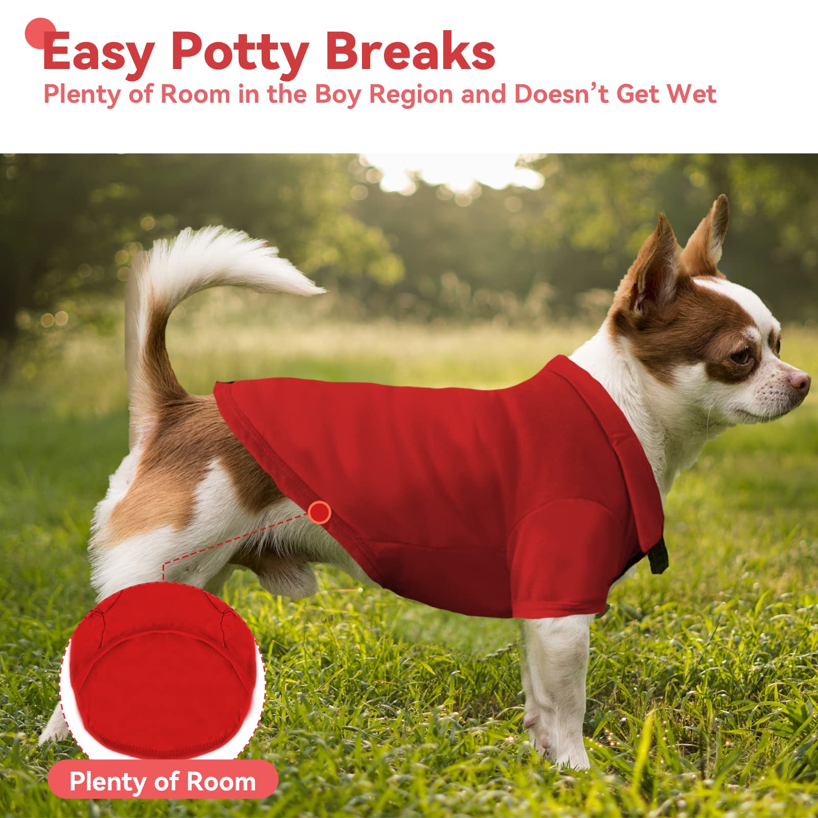 Doggyzstyle 4 Pieces Dog Shirts Collared Polo T-Shirts For Small Medium Dogs Cats Boy Girl Dog Clothes Breathable Doggy Sweatshi