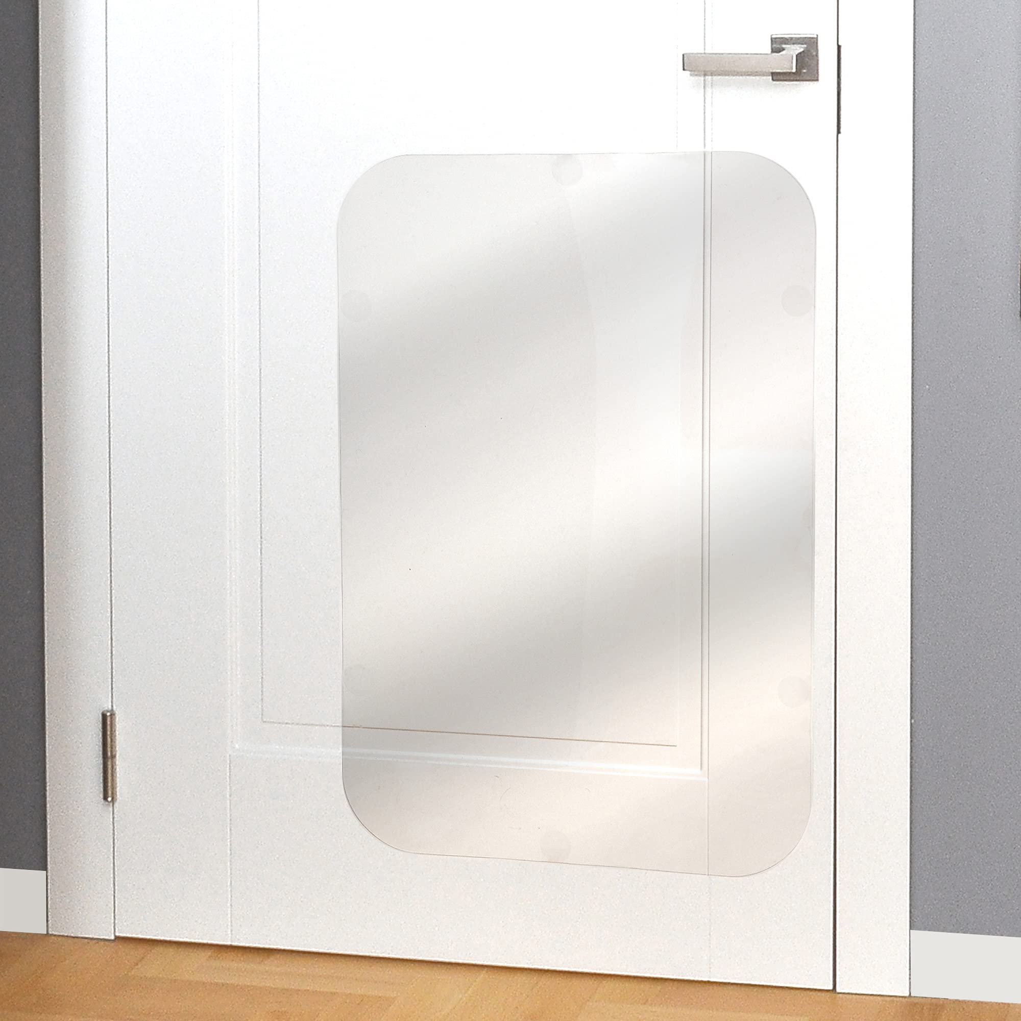 Protecto® Heavy Duty Door Protector From Dog Scratching - 35.5 X 24 Ultra Durable Cat Scratch Door Frame Protector - Clear Pet Anti-Scratch Guard For Furniture, Window & Wall - Indoor & Outdoor