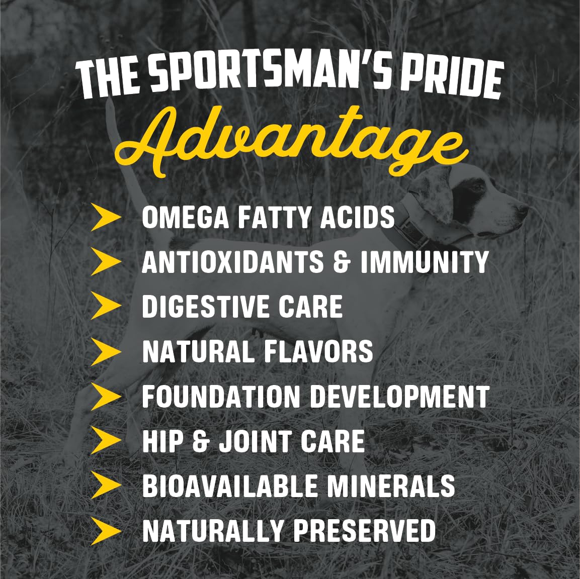 Sportsmans Pride Classic 27/17 Active Adult & Puppy Dry Dog Food, 40-lb Bag
