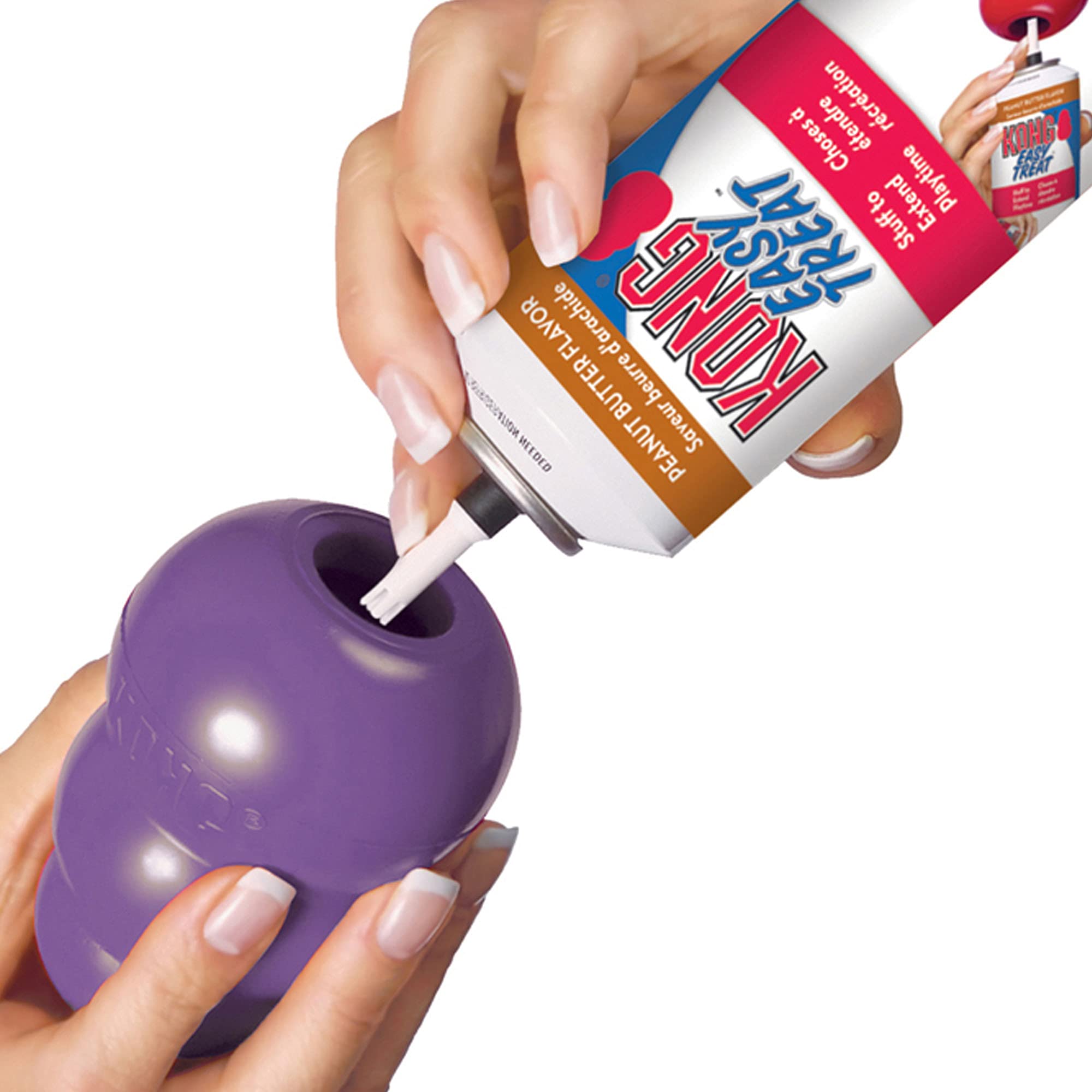 KONG - Senior Dog Toy - Gentle Natural Rubber - Fun to Chew, Chase and Fetch - For Small Dogs