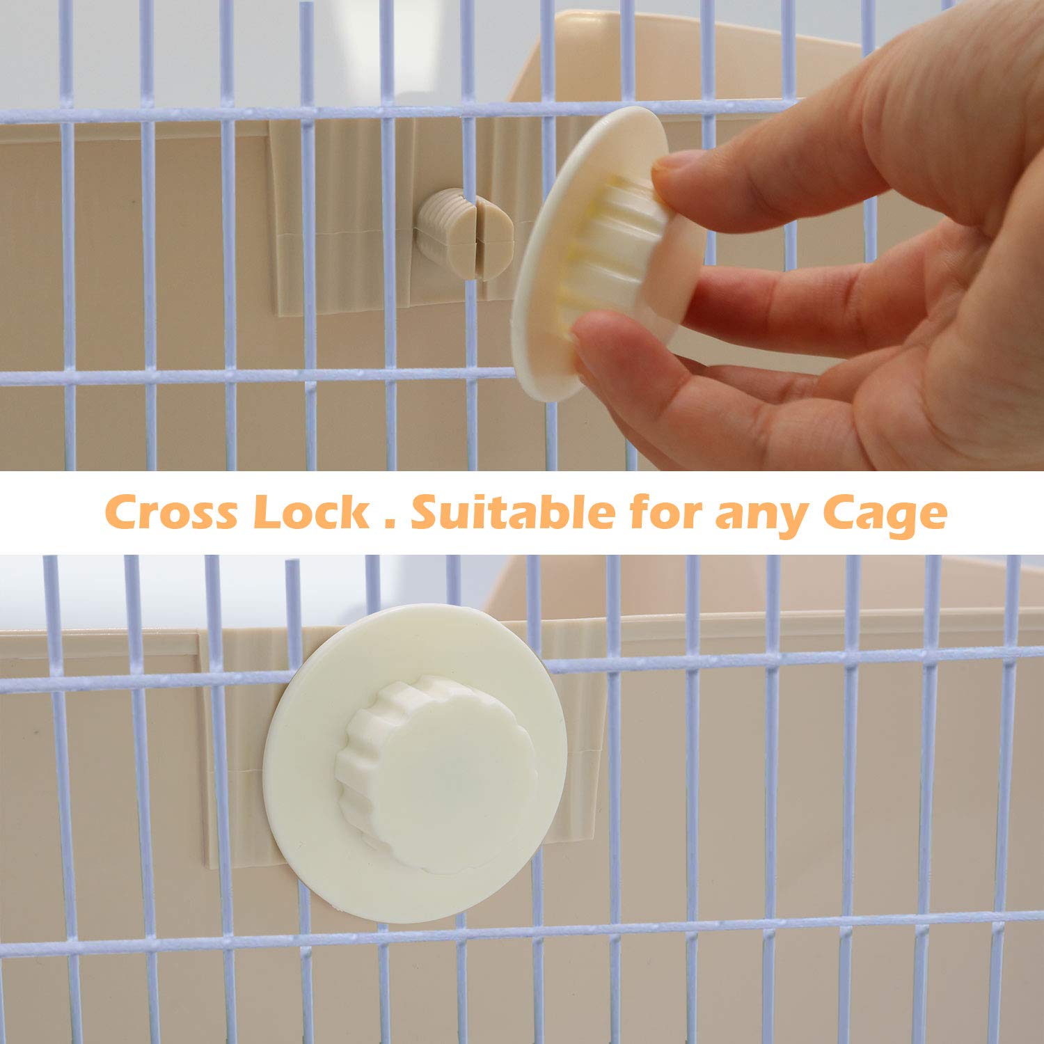 Bwogue Large Rabbit Litter Box Toilet,Potty Trainer Corner Bedding With Drawer Larger Pet Pan For Adult Guinea Pigs, Rabbits, Ha