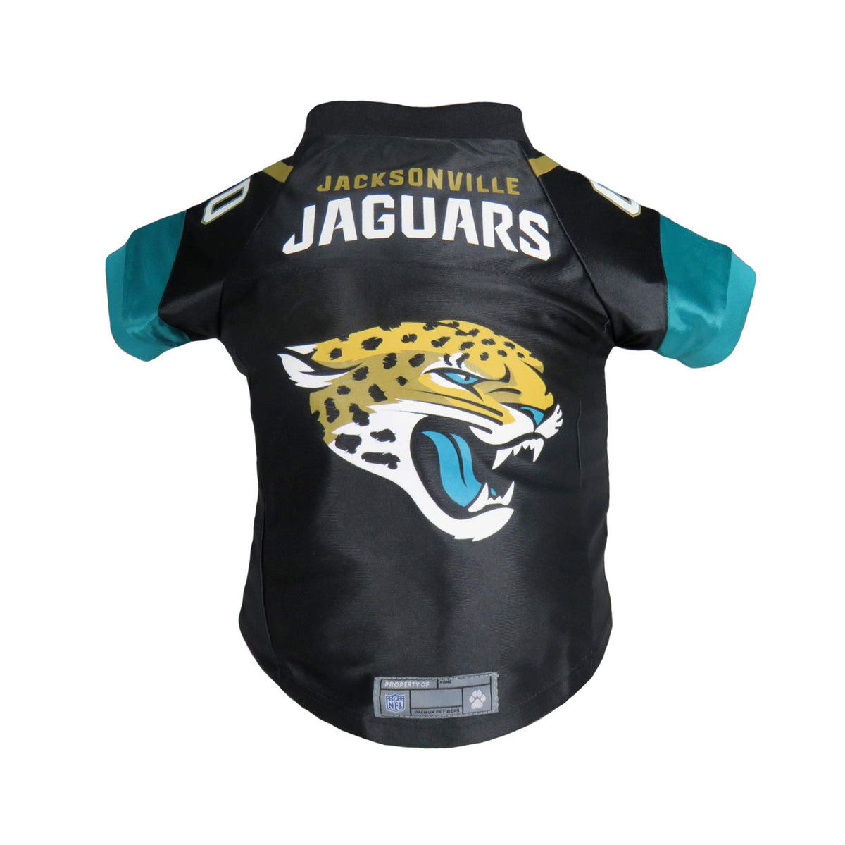 Littlearth Unisex-Adult Nfl Jacksonville Jaguars Premium Pet Jersey, Team Color, X-Small