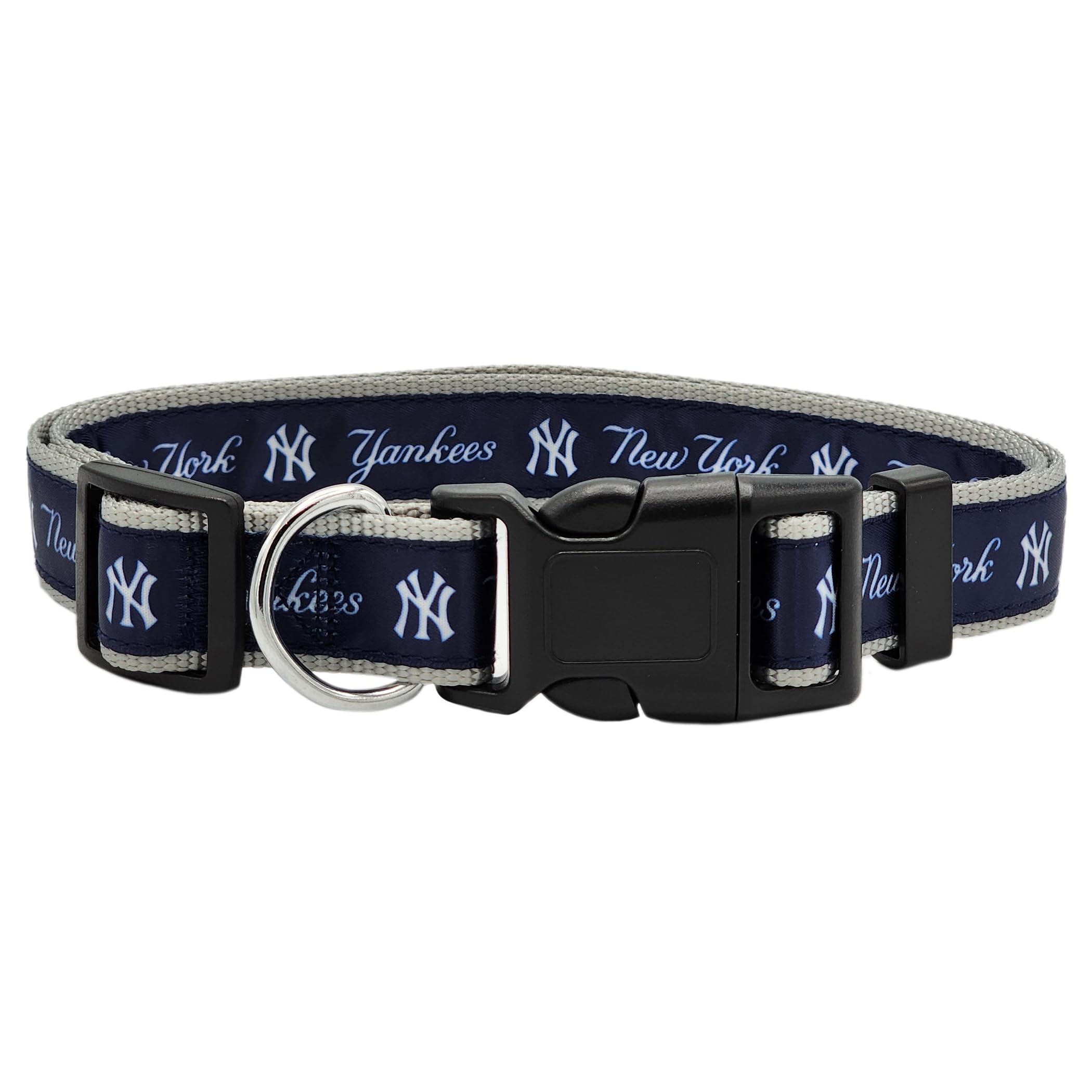 Mlb New York Yankees Dog Collar, Small