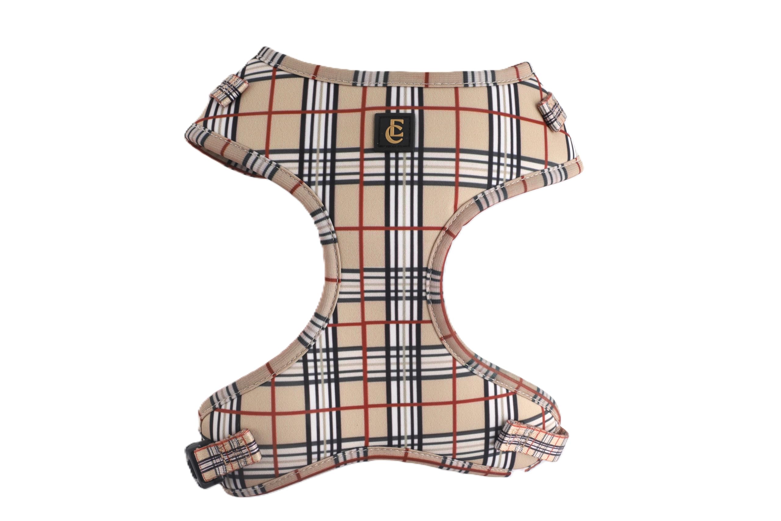 Adjustable Dog Harness, Leash, Poop Bag Holder/Dispenser And Bandana Set, No Pull, Soft Mesh Padded, For Small/Medium Dogs Outdo