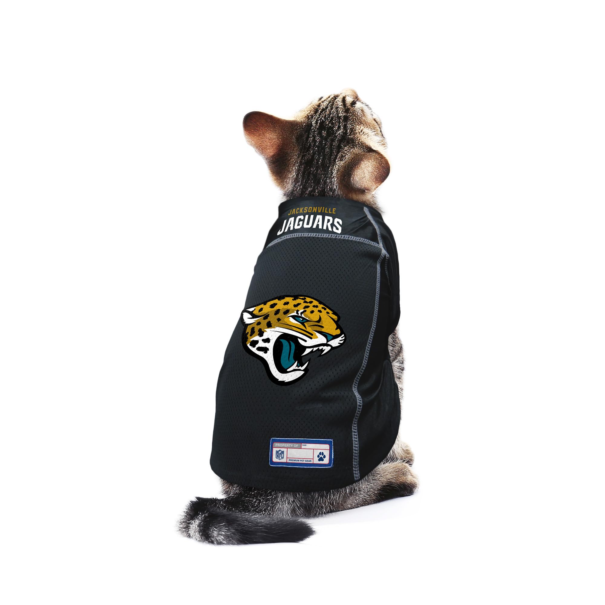 Littlearth Unisex-Adult Nfl Jacksonville Jaguars Basic Pet Jersey, Team Color, X-Large, (320134-Jagr-Xl)