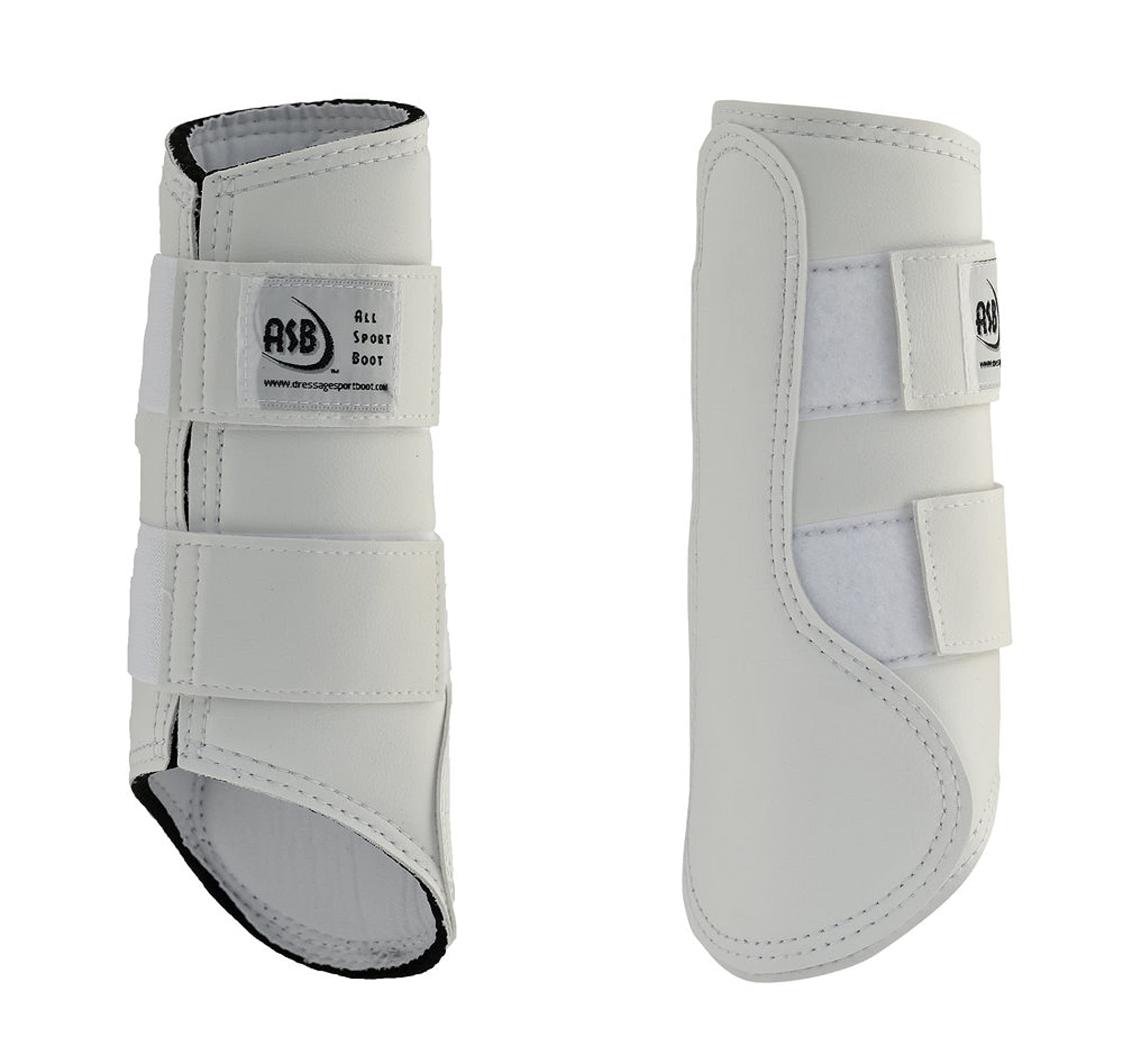 Dressage Sport Boots All Sport Horse Boot, Color: White, Size: S (ASBSW)