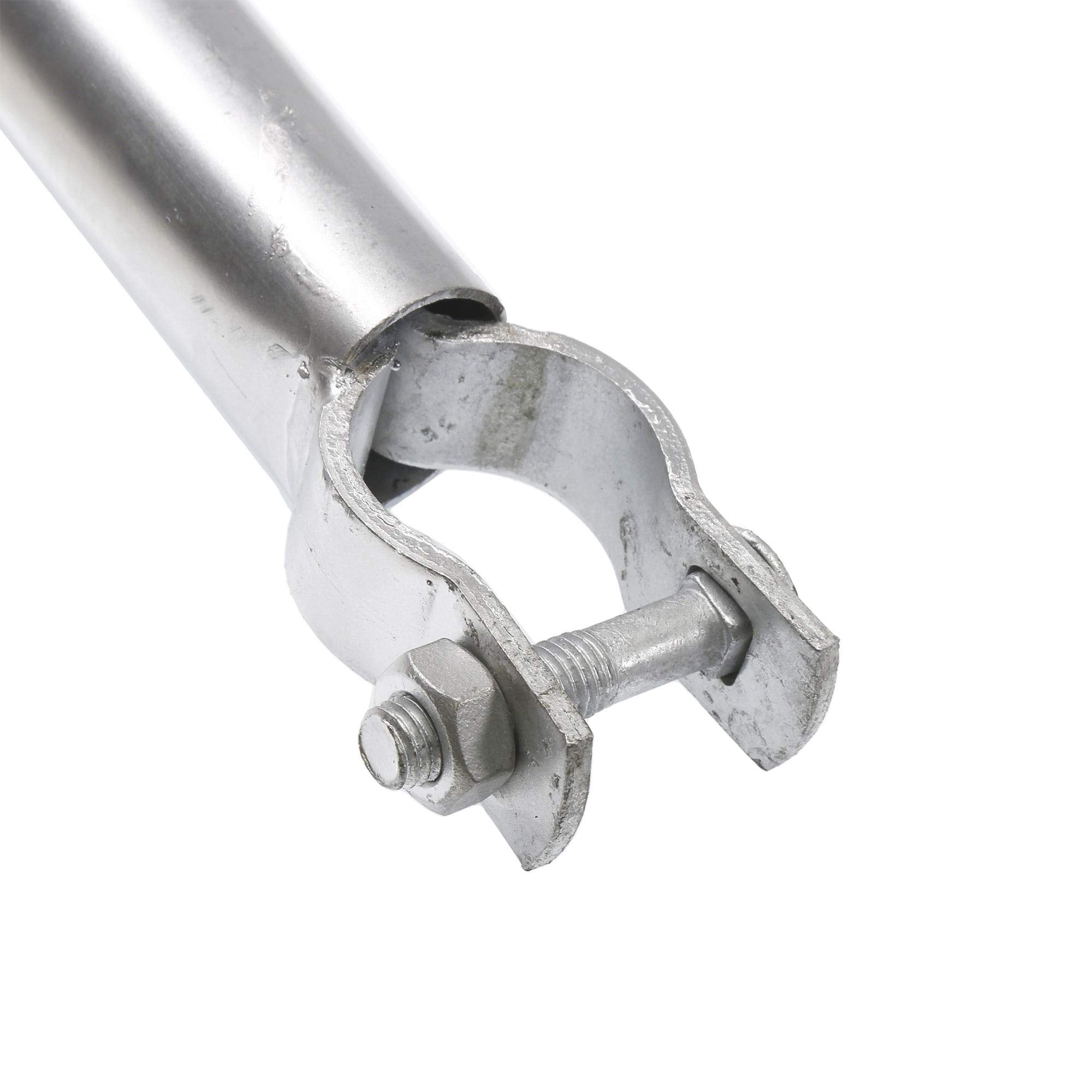 Plum Fittings Chain Link Fence Extensions | Fence Extension For Dogs | Chain Link Fence Extender | Pack Of 9 (1 3/8)