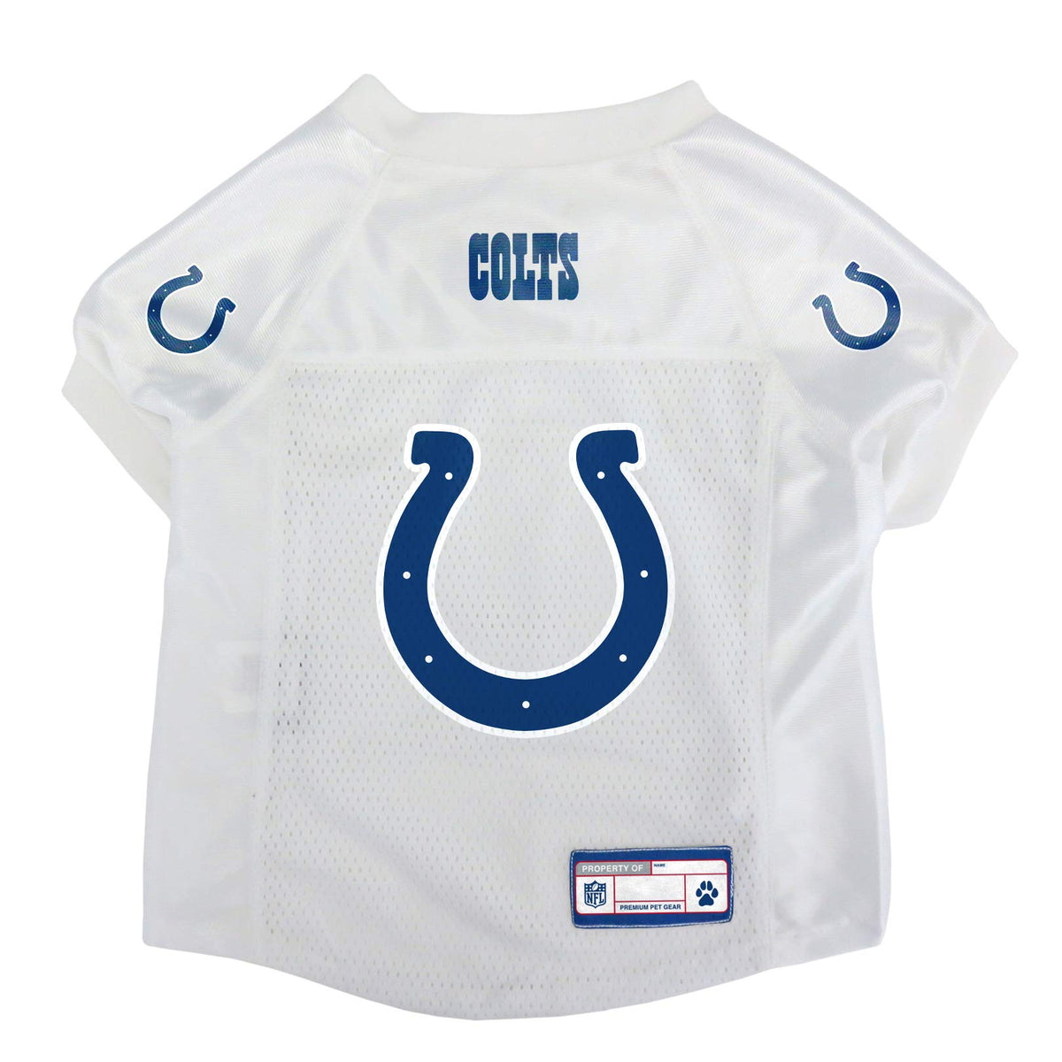 Littlearth Unisex-Adult Nfl Indianapolis Colts Basic Pet Jersey, Team Color, X-Small, (320134-Colt-Xs)