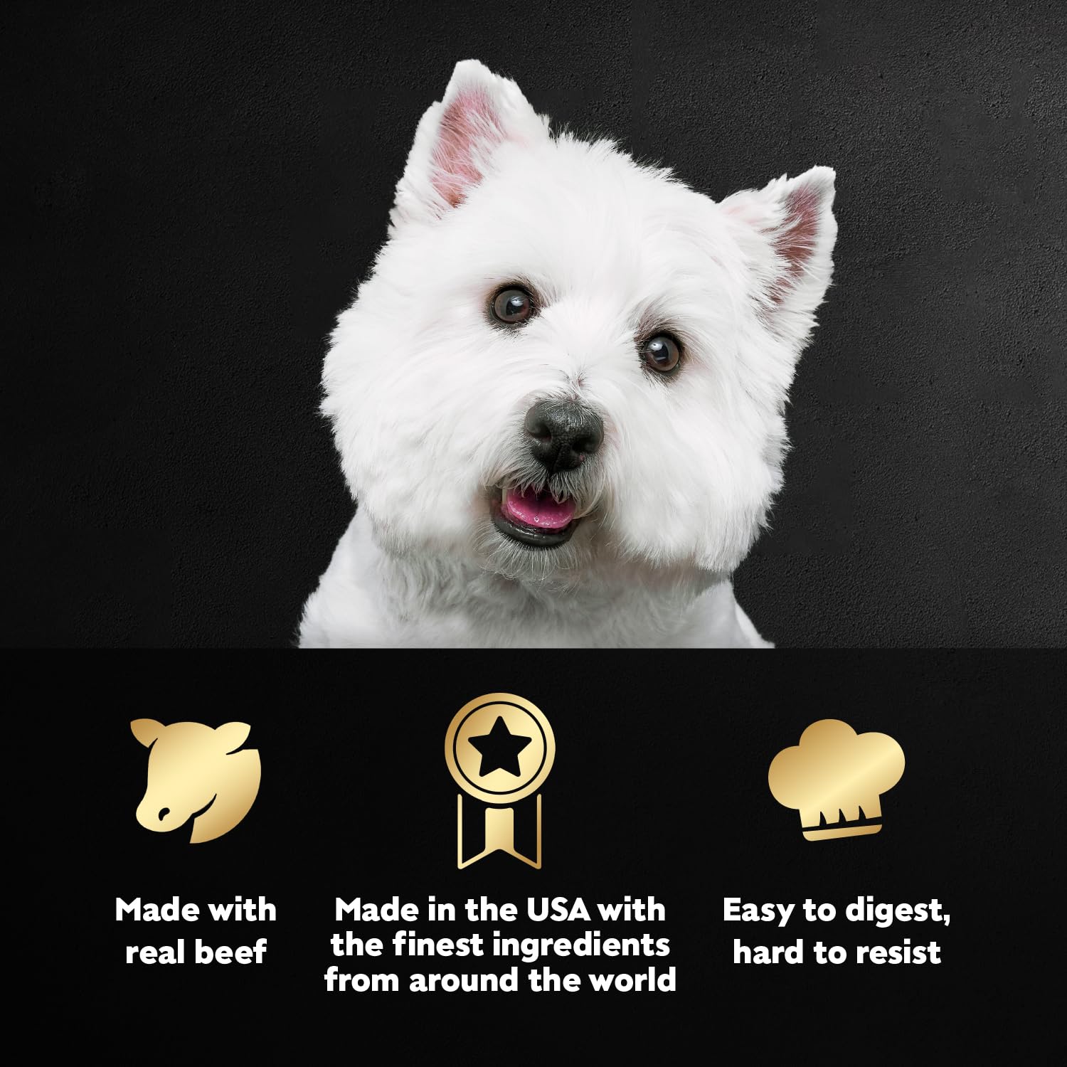 Cesar Wet Dog Food Steak Lovers Variety Pack with Real Meat, 3.5 oz. Trays (24 Count, Pack of 1)