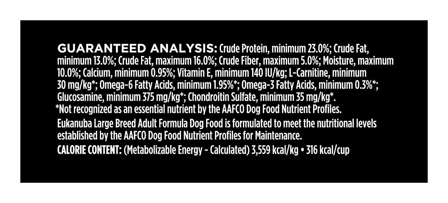 Eukanuba Adult Large Breed Dry Dog Food, 16 lb