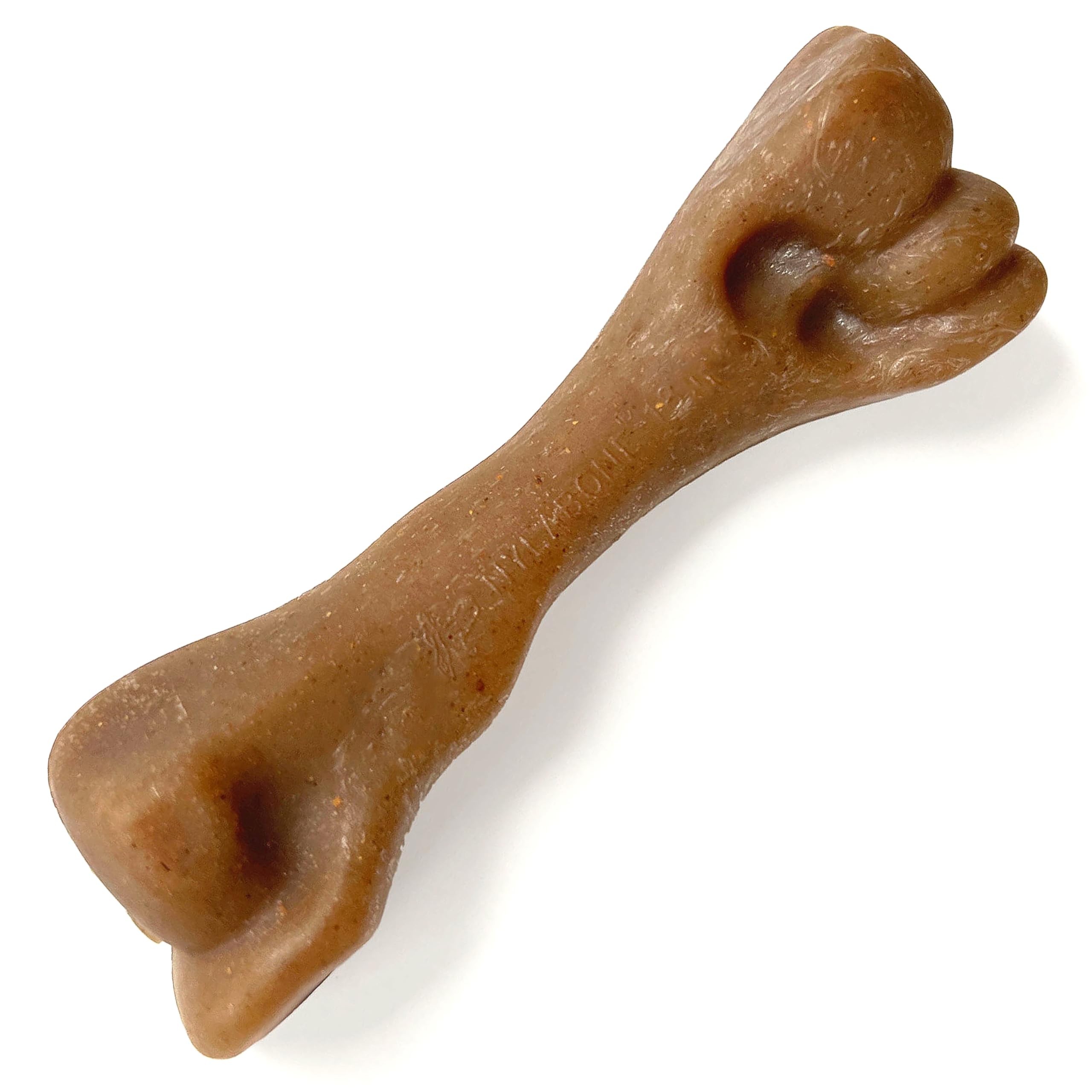 Nylabone Femur Bone Strong Chew Toy for Dogs Made with Real Bison & Venison, Durable Dog Chew Bones for Aggressive Chewers, Long