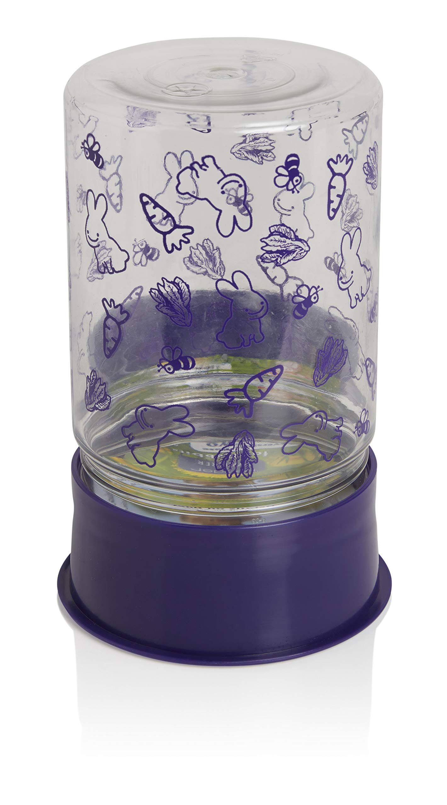 Lixit Reversible Waterer/Feeder for Rabbits and Other Small Animals. (Pack of 2)