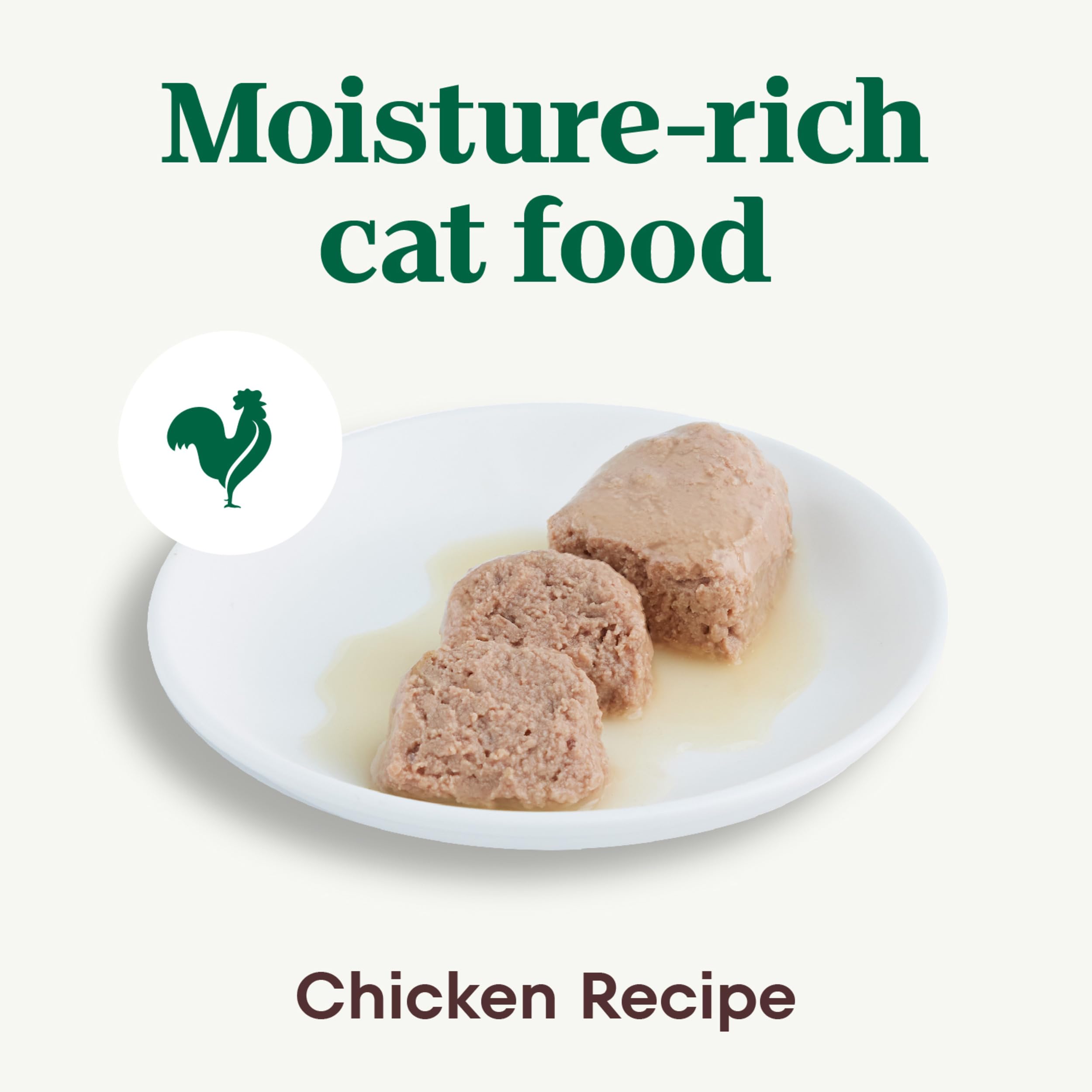 Nutro Perfect Portions Wet Cat Food Pate Chicken Recipe, 2.64 oz. Twin-Pack Trays (24 Count, Pack of 1)