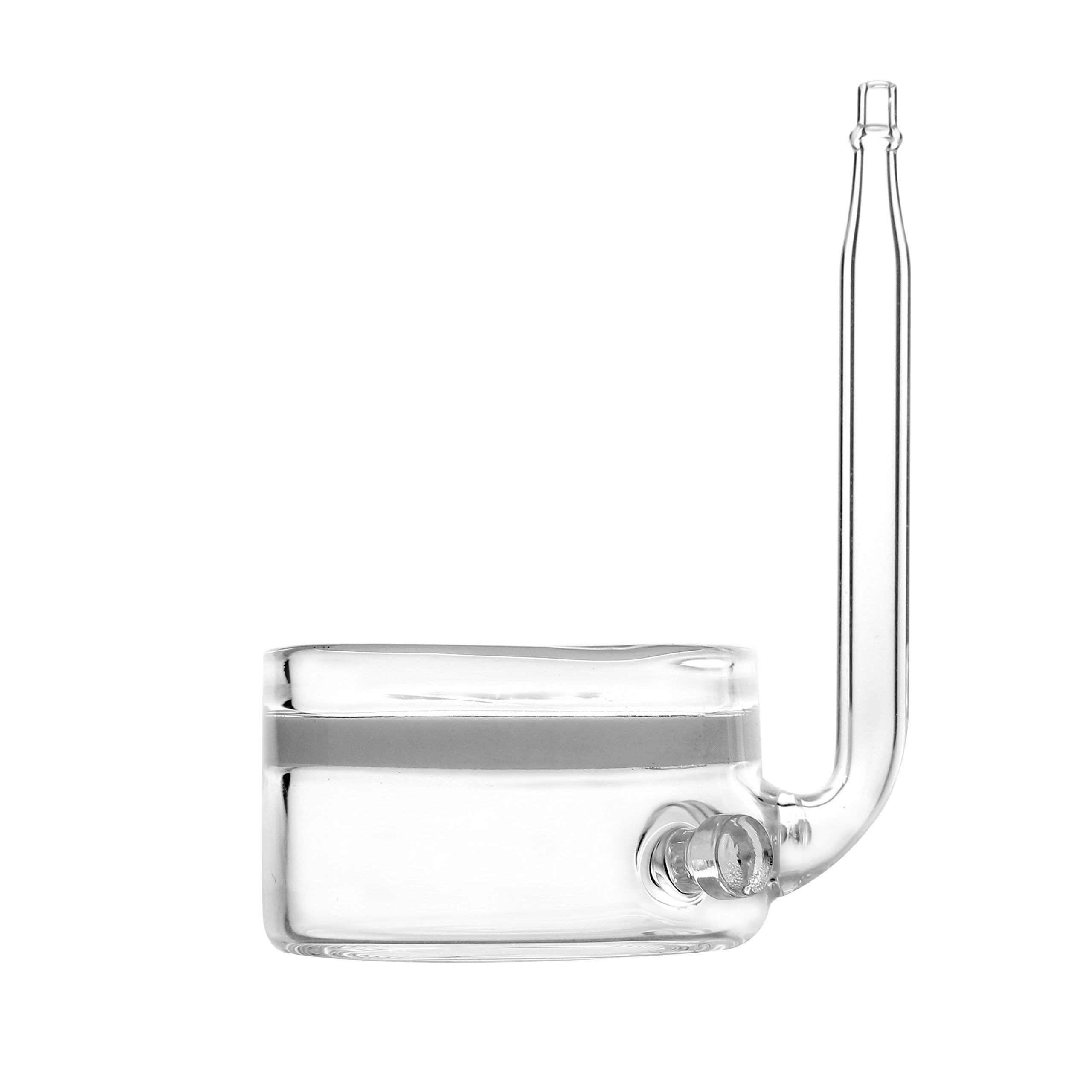 Jardli Pollen Glass Co2 Diffuser With U-Shape Connecting Tube For Aquarium Planted Tank (2'' For 50-80 Us Gallons)