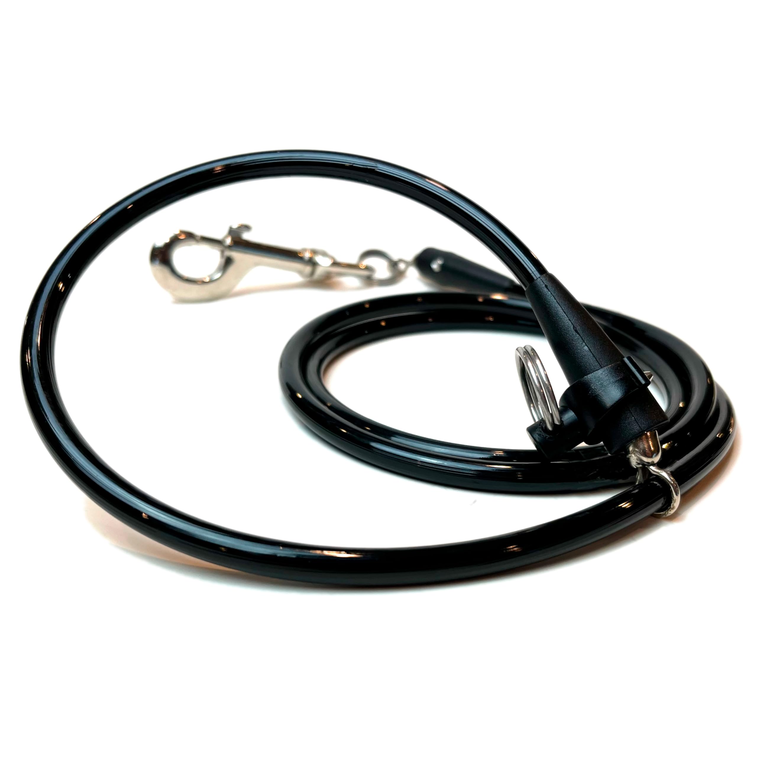 Xm | Wag More Custom Premium Dog Leash, Water Proof Dog Leash, Accessory Compatible, Odor Proof, Multifunction Adjustable Quick 