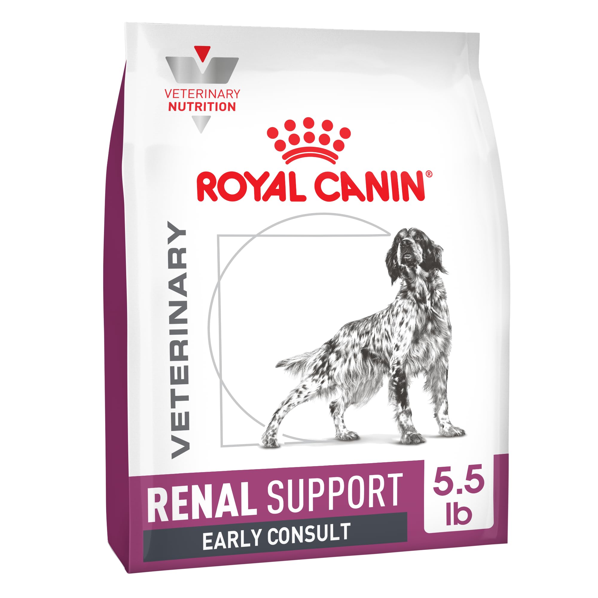 Royal Canin Veterinary Diet Canine Renal Support Early Consult Adult Dry Dog Food, 5.5 lb Bag