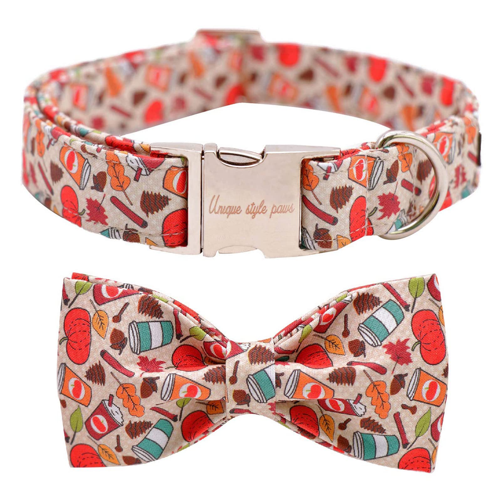 Unique Style Paws 1Pcs Dog Bandanas Washable Cotton Square Bibs Sarf, Adjustable Dog Kerchief For Small Medium Large Dogs And Ca