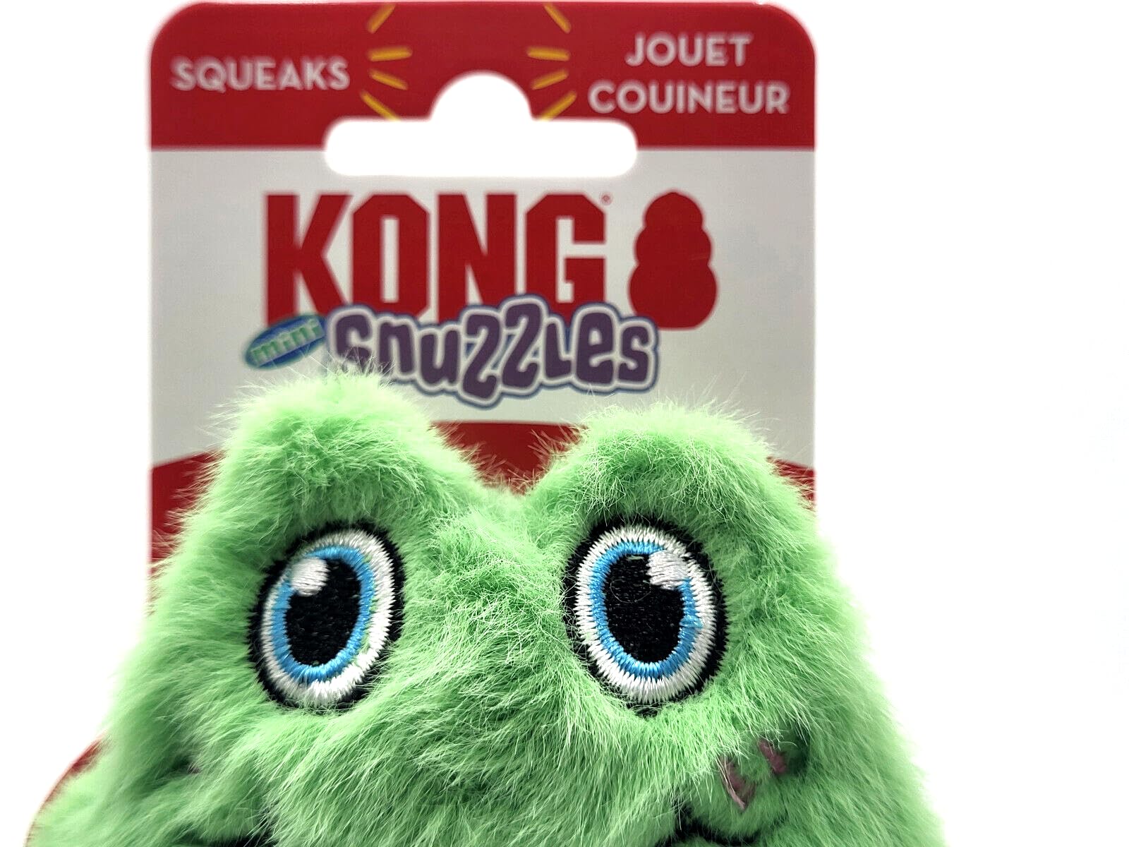 Kong Snuzzles Kiddos Mini Squeaker Dog Toy Extra Small (Frog)