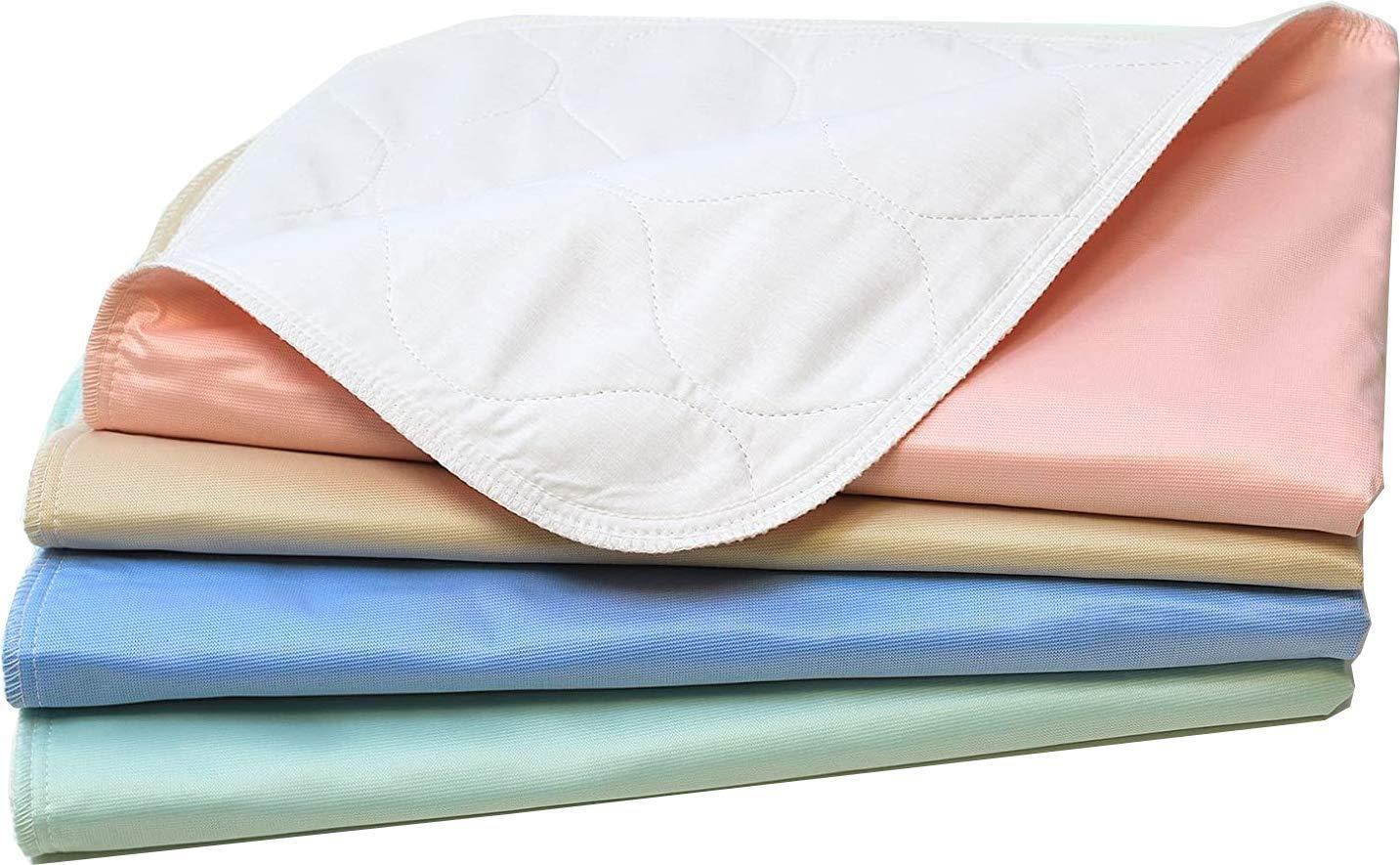 Pack Of 4 - Reusable / Washable Large Dog / Puppy Training Travel Pee Pads - Size 24 X 36