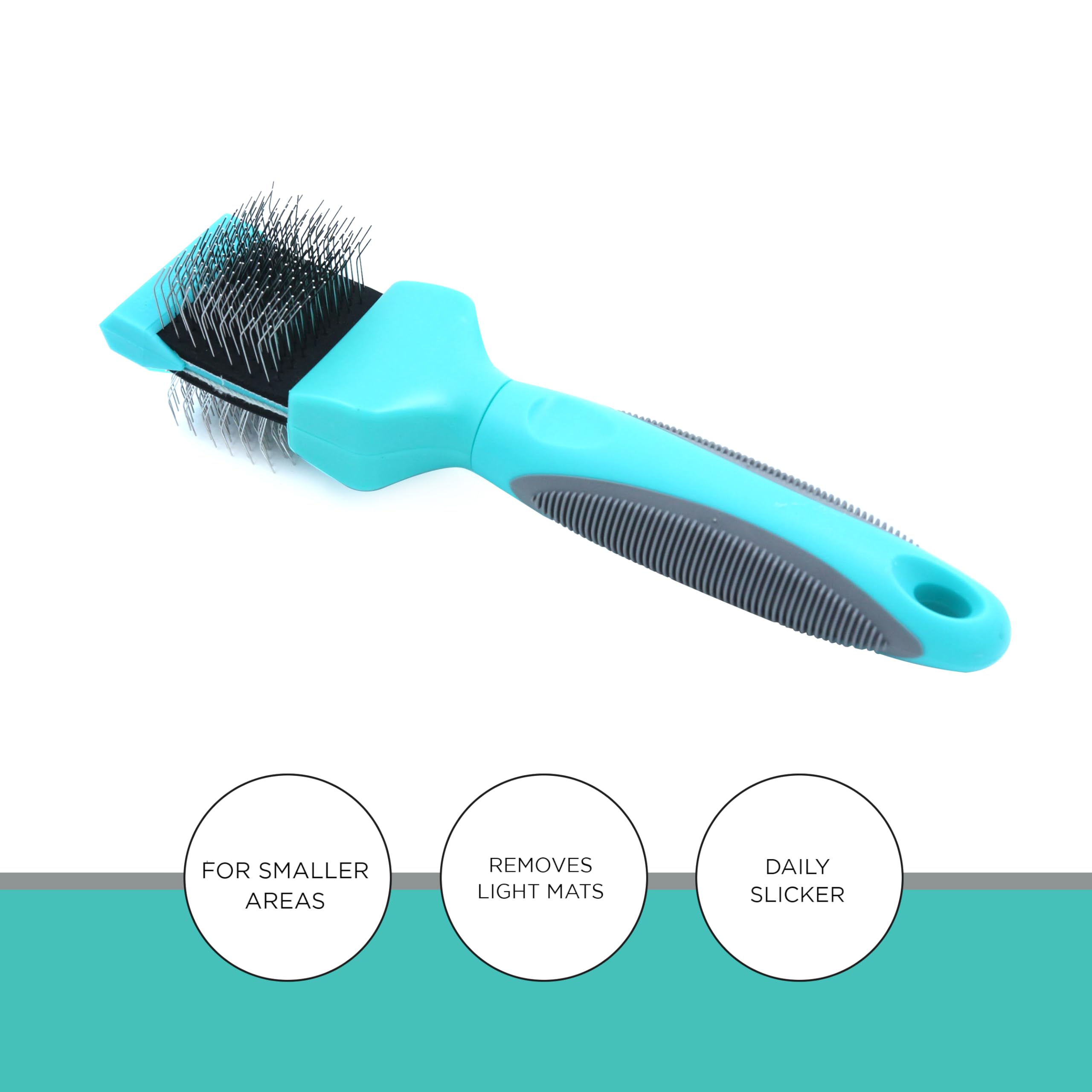 Groomer Essentials Flexible Slicker Brush - Single/Soft