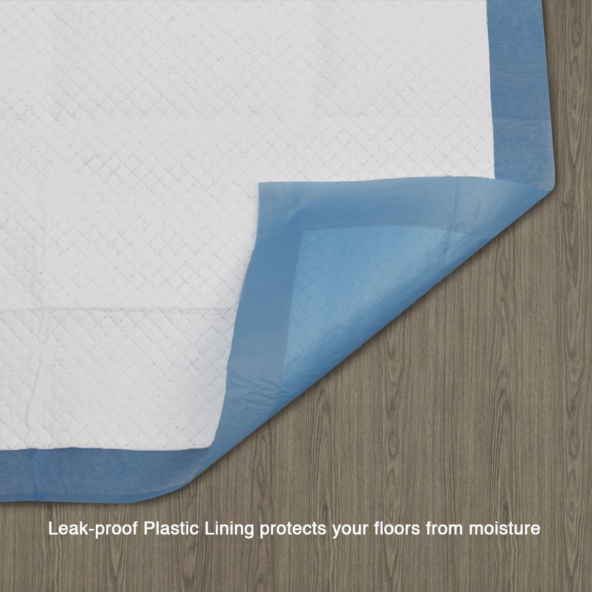 Petfamily Super-Absorbent 24 by 24 Inches Dog Training Pads - 100 Count of Pads