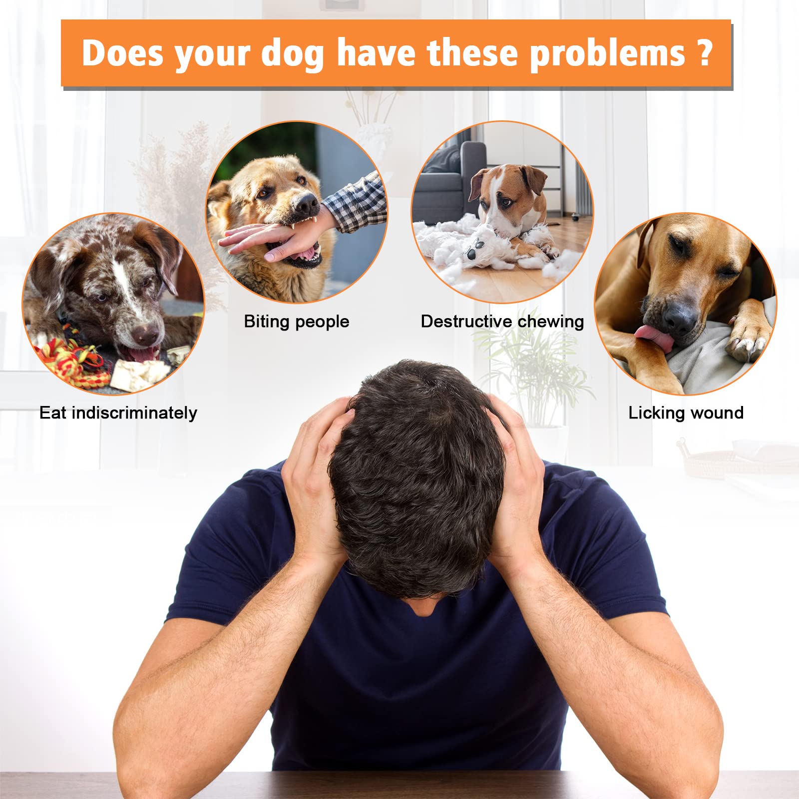 Ownpets Dog Muzzle, Adjustable Dog Basket Muzzle With Movable Cover To Prevent Biting, Chewing & Licking, Air Mesh Drinkable Dog