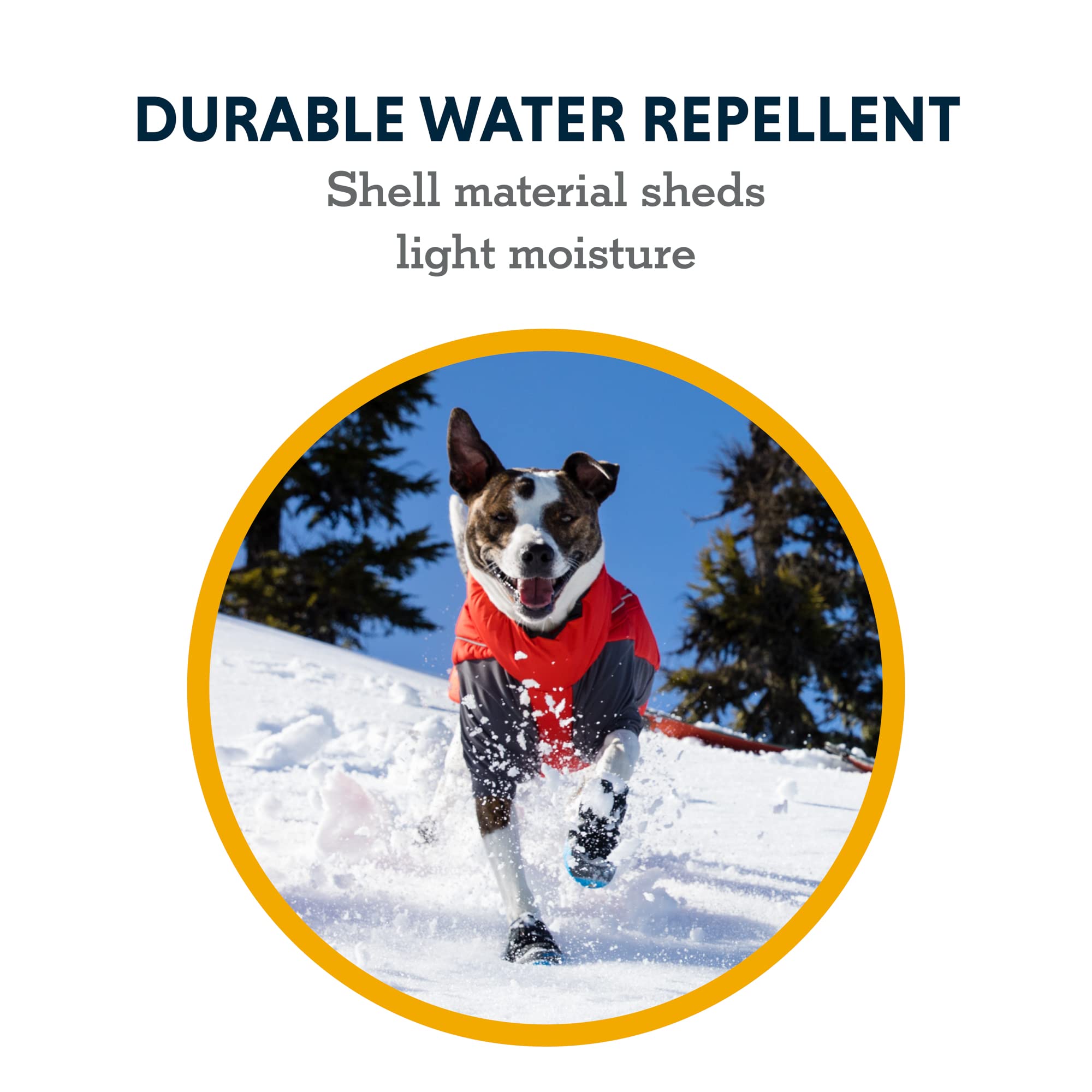 Ruffwear, Furness Dog Jacket, Snow, Ice And Extreme Cold Protection, Twilight Gray, Medium