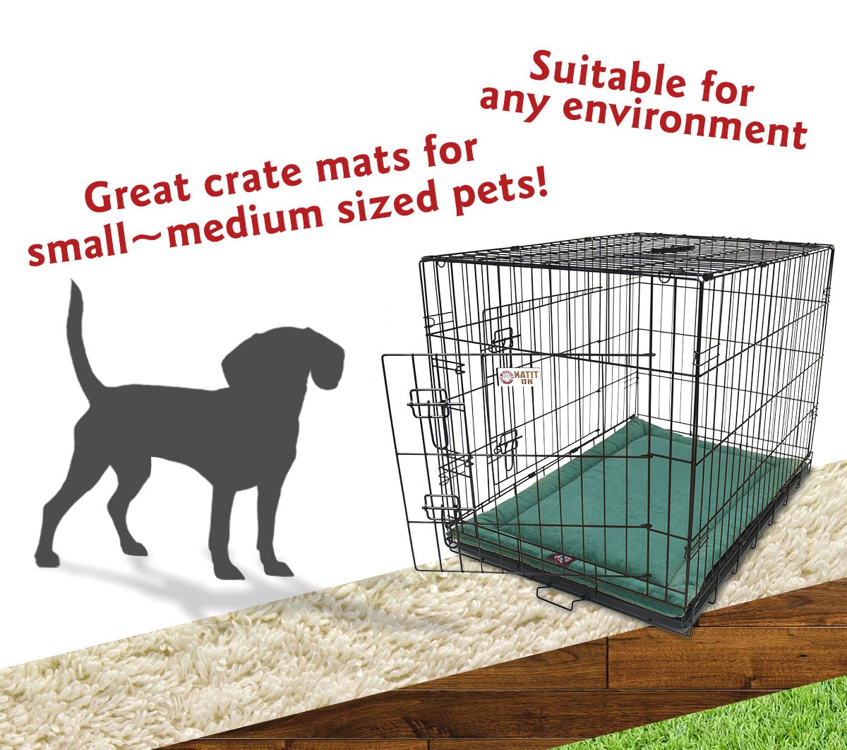 30' Villa Marine Crate Dog Bed Mat By Majestic Pet Products