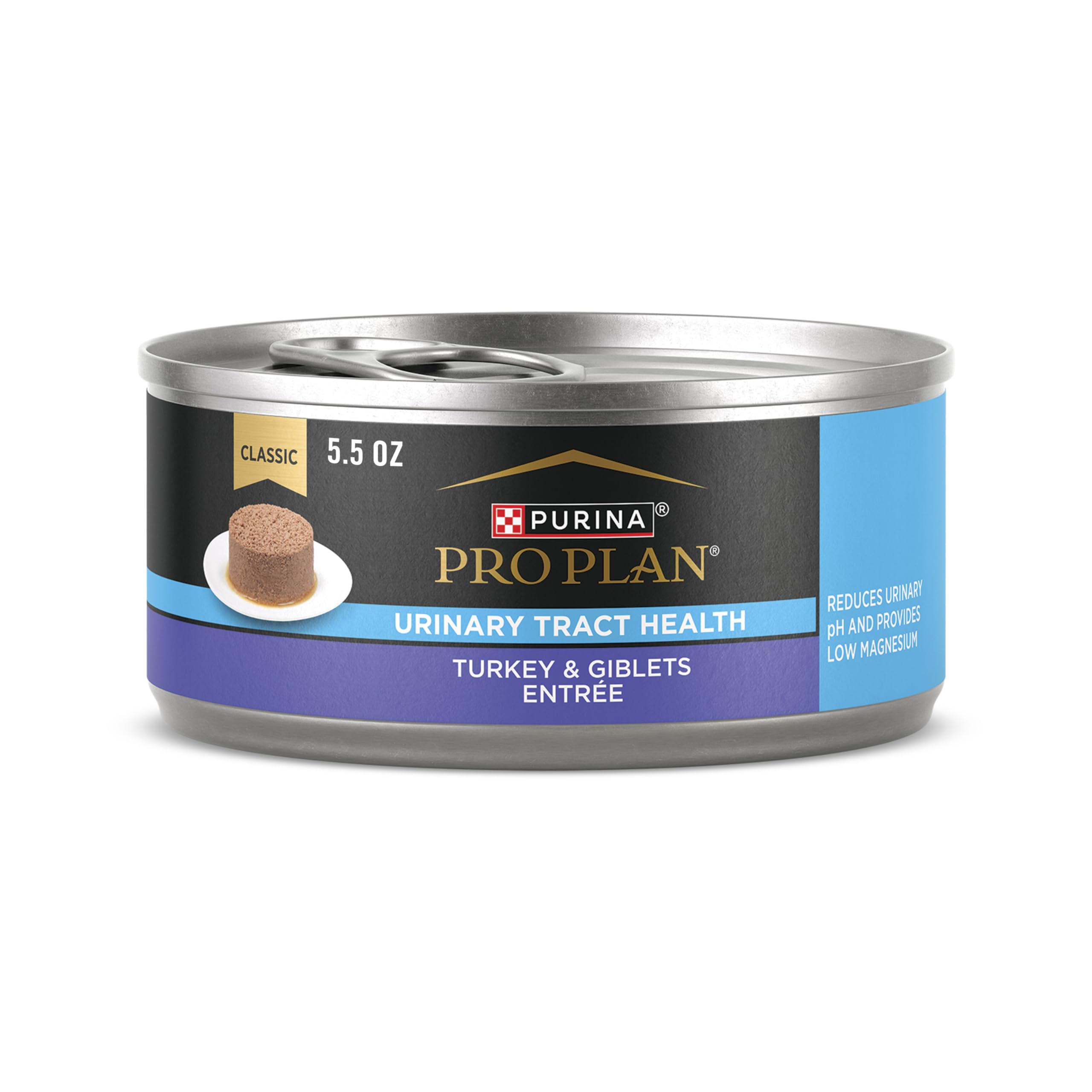 Purina Pro Plan Urinary Tract Cat Food Wet Pate, Urinary Tract Health Turkey and Giblets Entree - (Pack of 24) 5.5 oz. Cans