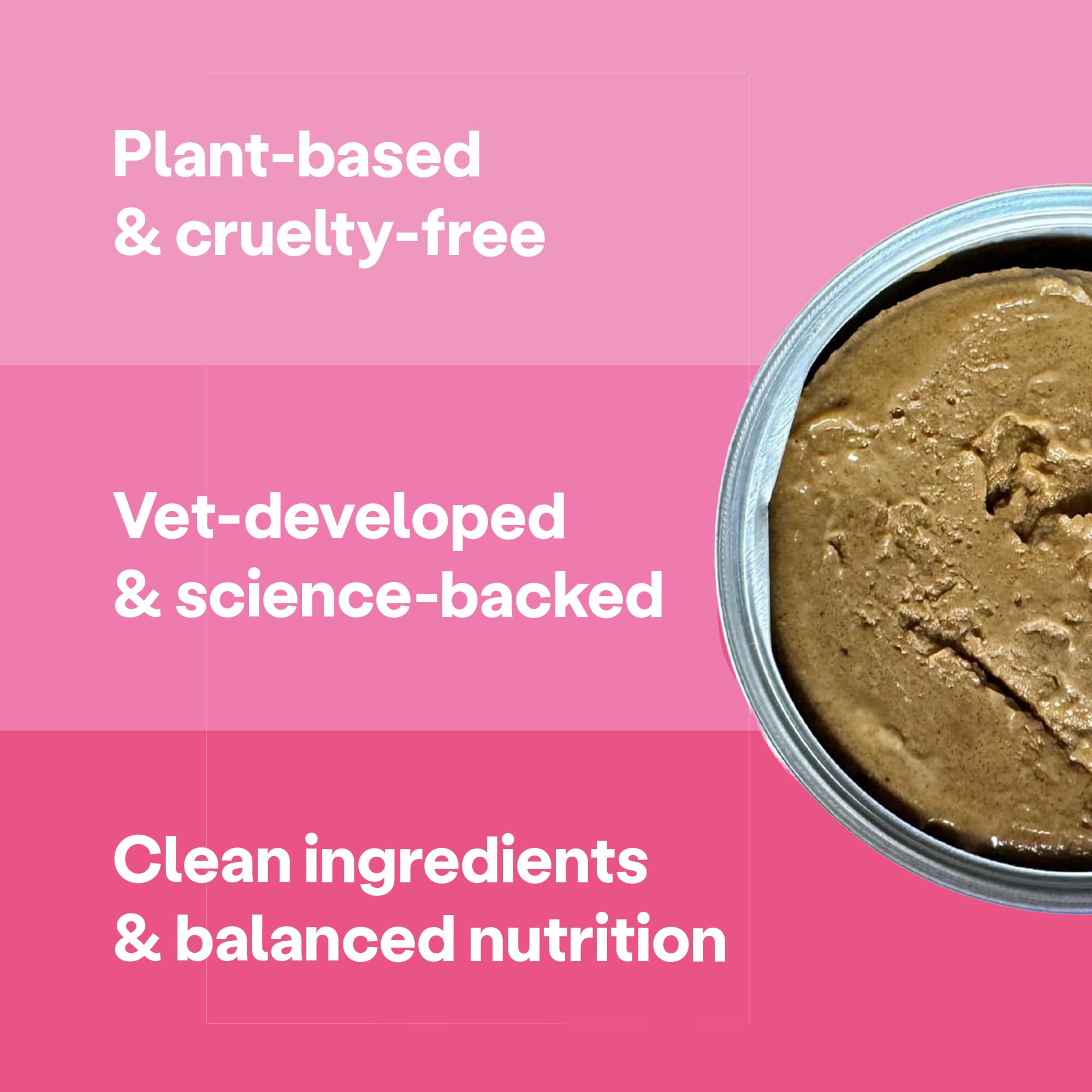 Wild Earth Vegan Wet Cat Food - Grain Free Taurine Fortified | Digestive Support, Allergen-Free, Veterinarian-Developed | Plant-