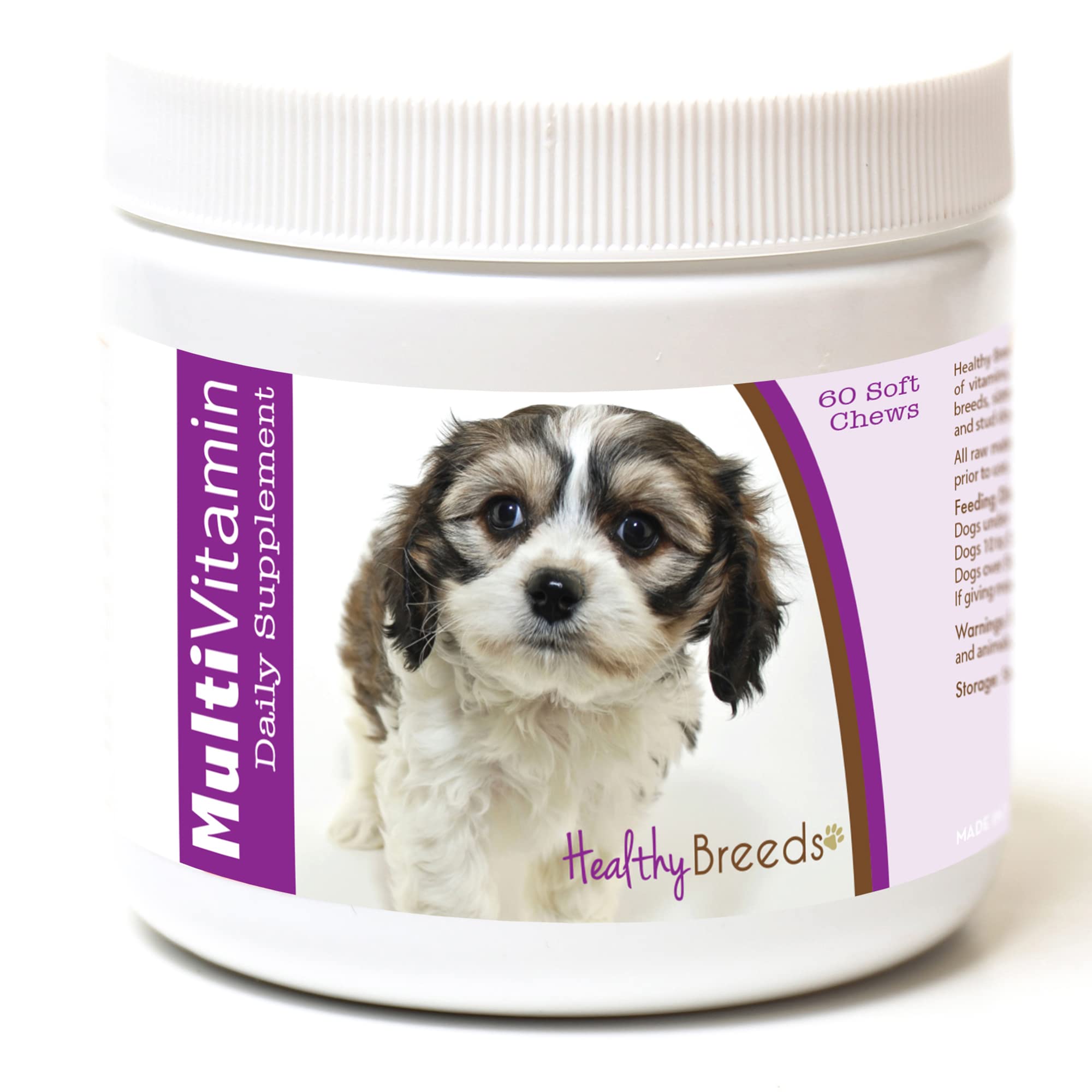 Healthy Breeds Cavachon Multi-Vitamin Soft Chews 60 Count