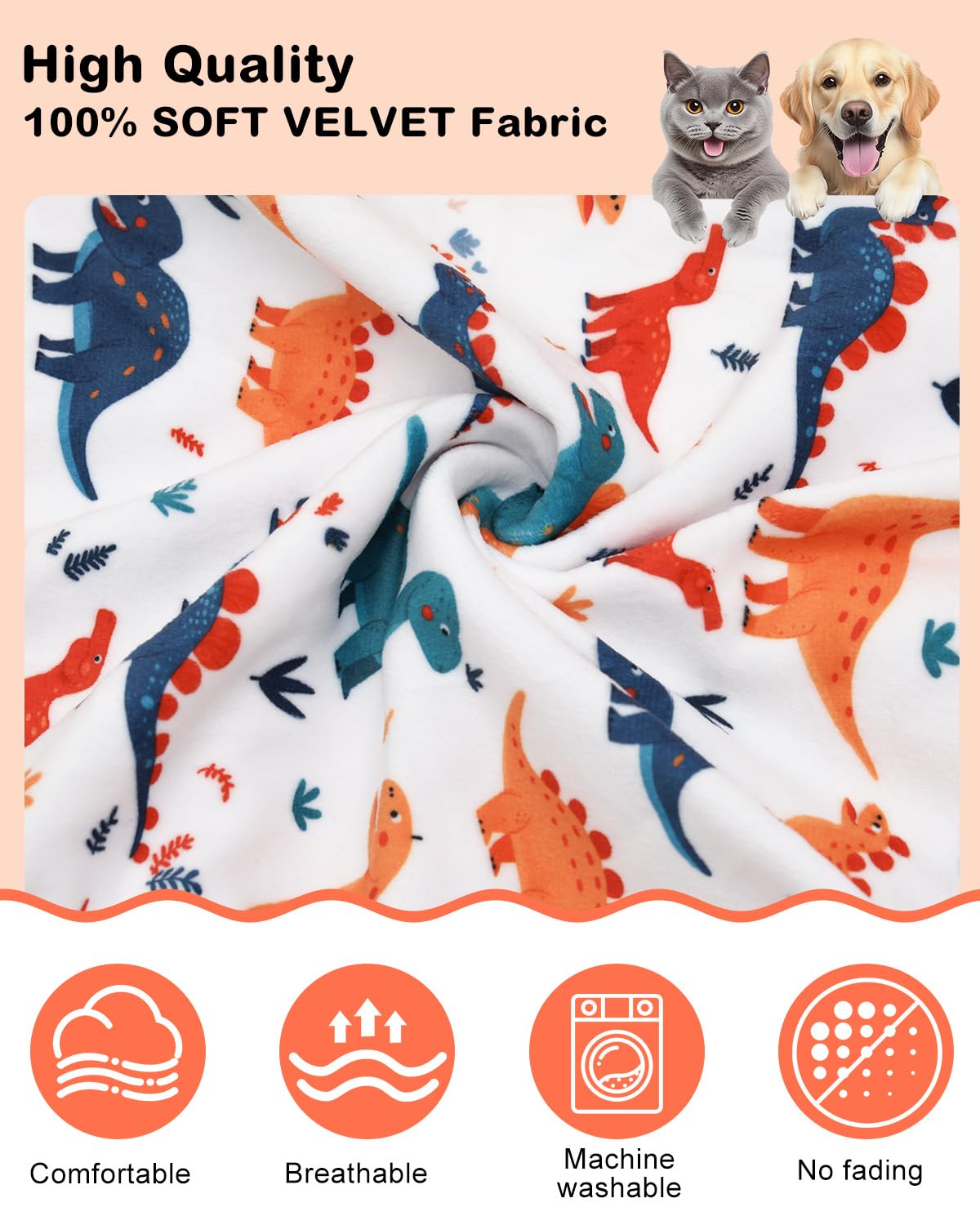 Cutebone Dinosaur Costume Dog Pajamas, Stretchy Spandex Crystal Velvet Sleepwear Coat For Small Dogs, Soft & Warm Pet Outfit Clo