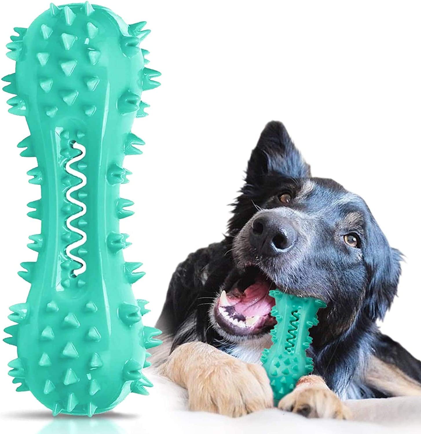 Cerisurio Toothbrush Dog Chew Toy, Stick Bone For Dog Teeth Cleaning, Tooth Brushing, Teething Chew Toys, Dental Oral Care For S