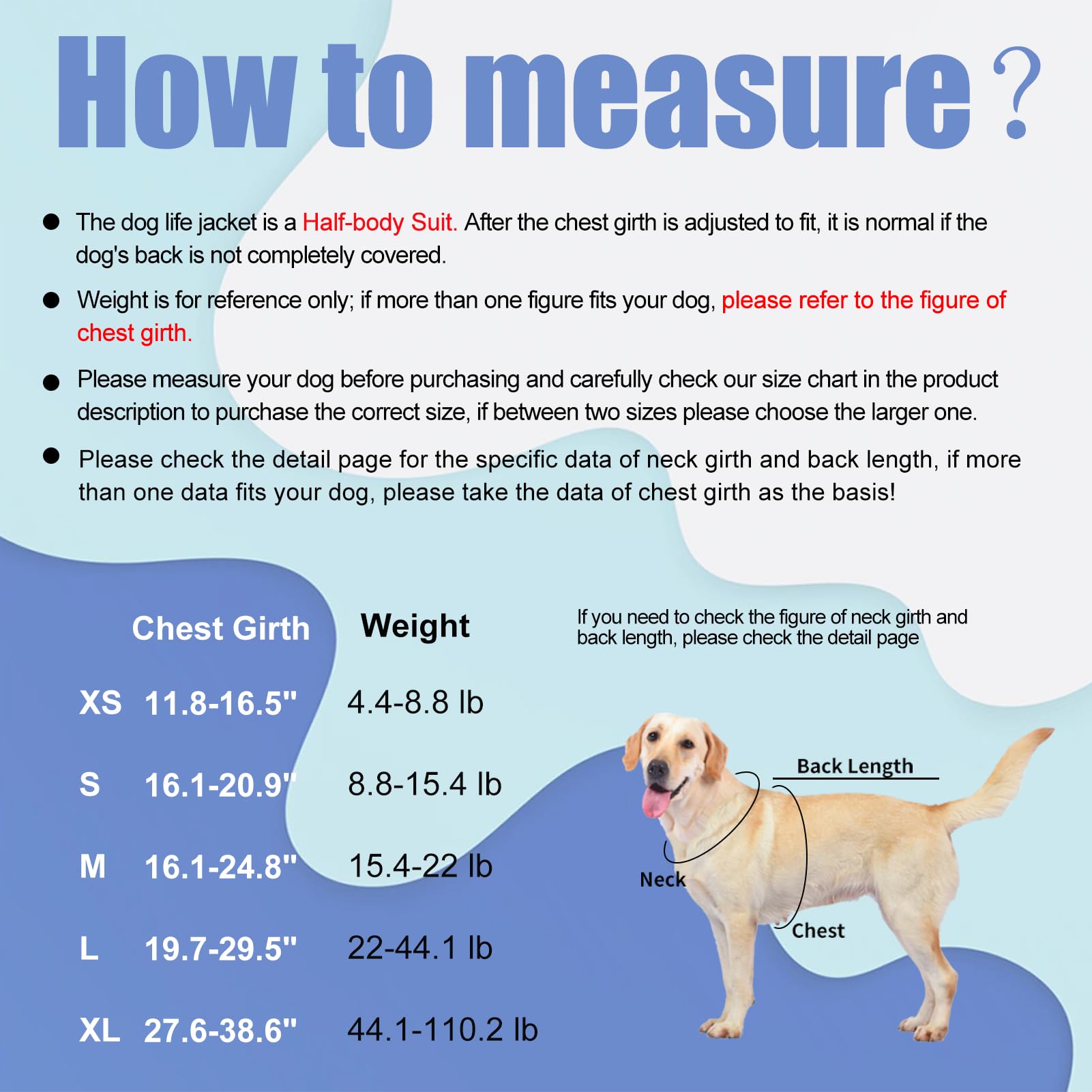 Doglay Dog Life Jacket - Swimming Safety Vest With Rescue Handles And Reflective Stripes, High Visibility For Boating, Heavy Dut