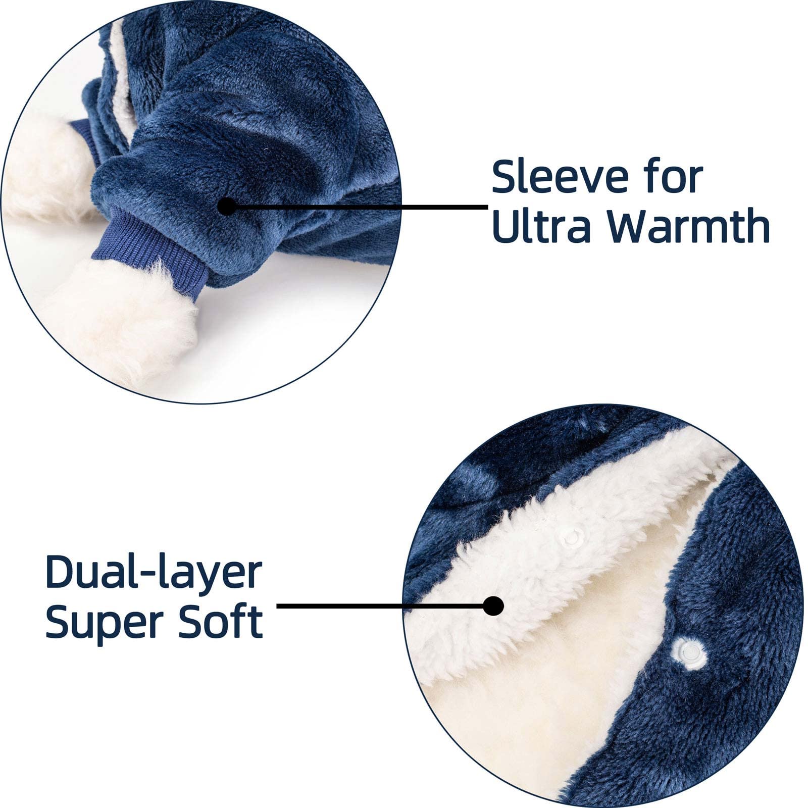 Fabricastle Dog Sweater, Small Dog Clothes For Xs To Xl Dogs Girl & Boy, Ultra Soft And Warm Cat Coat, Winter Pet Jacket, Doggy