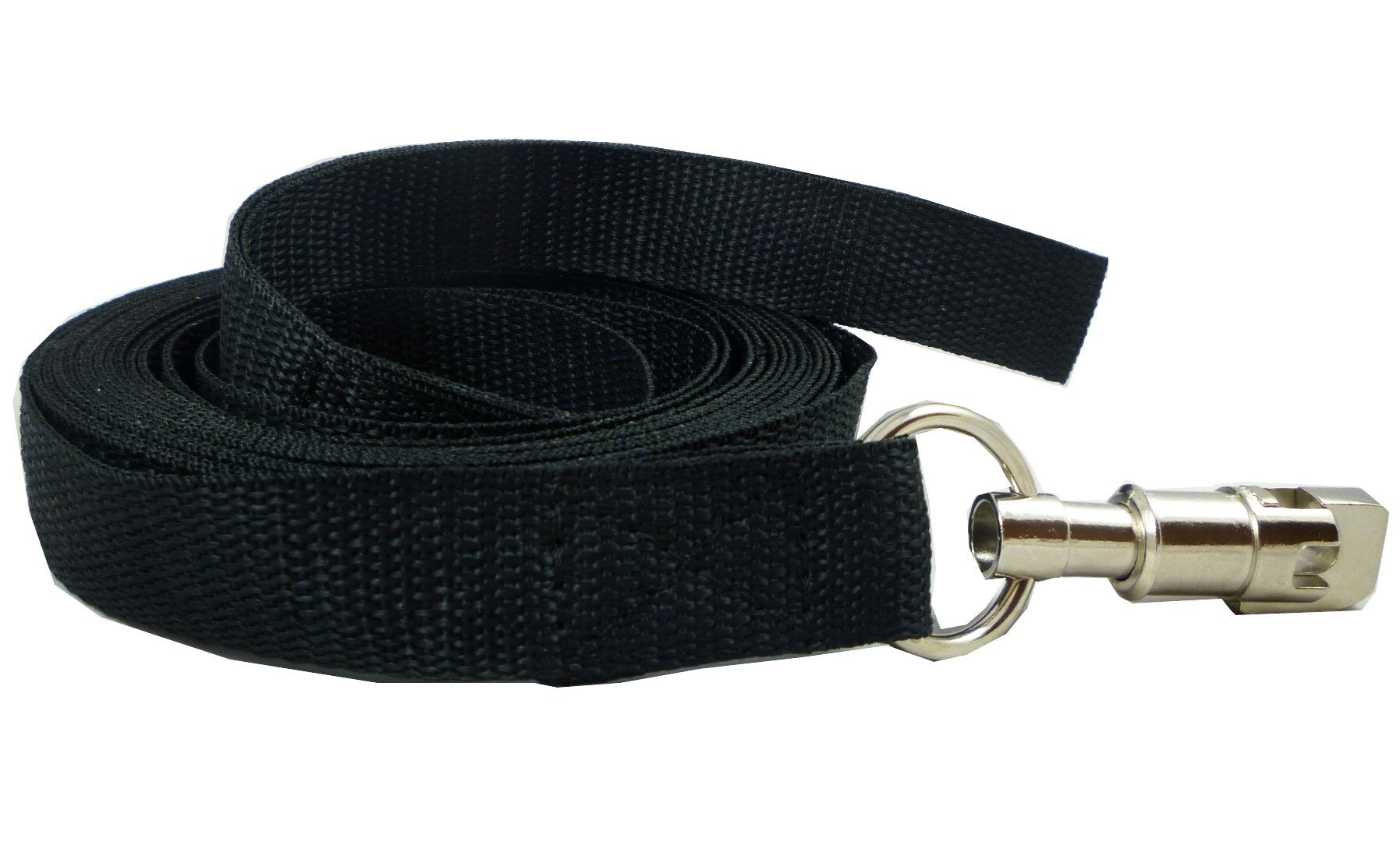 Dog Leash 1' Wide Nylon 6 Feet Long For Training Secure Locking Snap