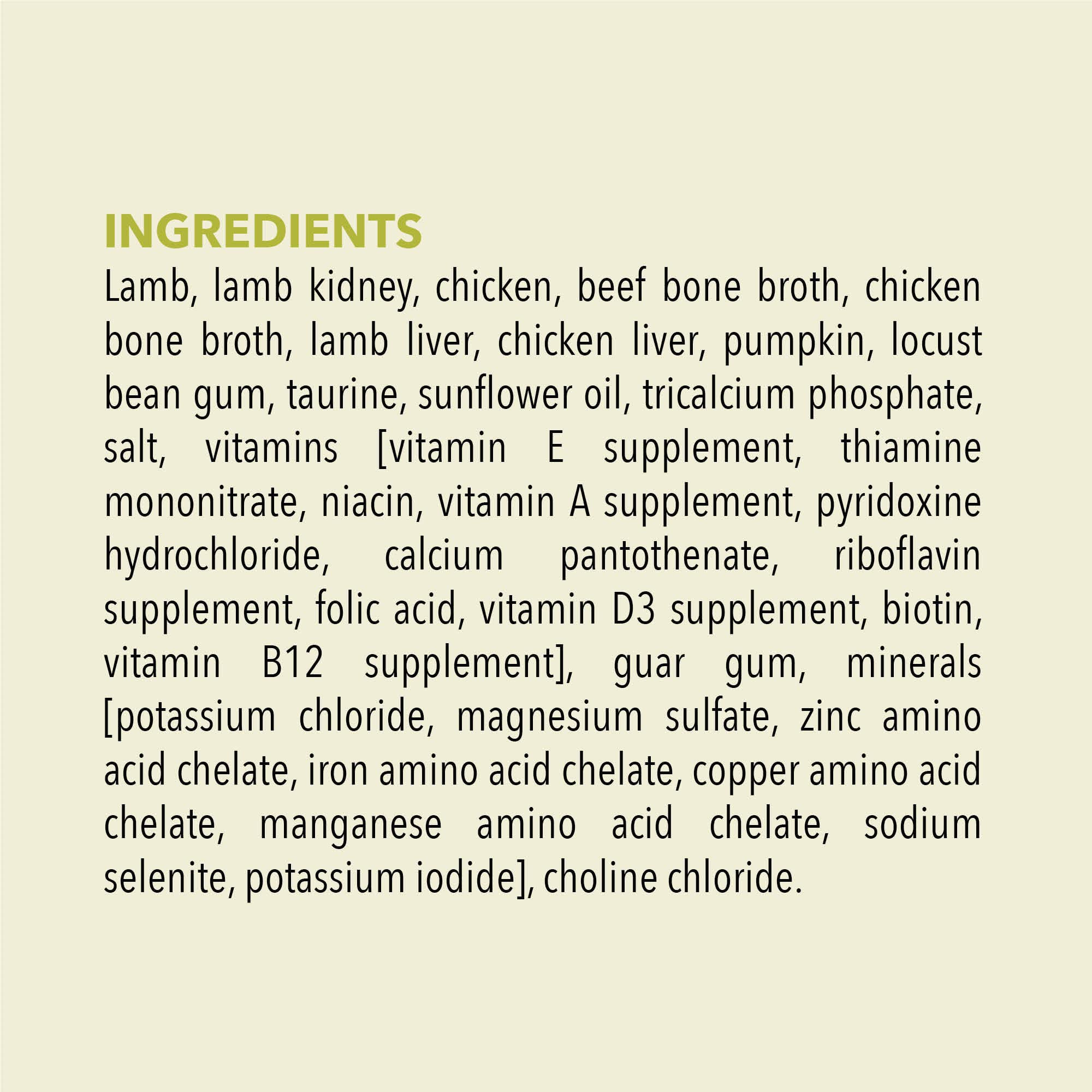 ACANA PREMIUM PATE Wet Cat Food, Lamb & Lamb Liver Recipe in Beef Bone Broth, 5.5oz (Case of 12)