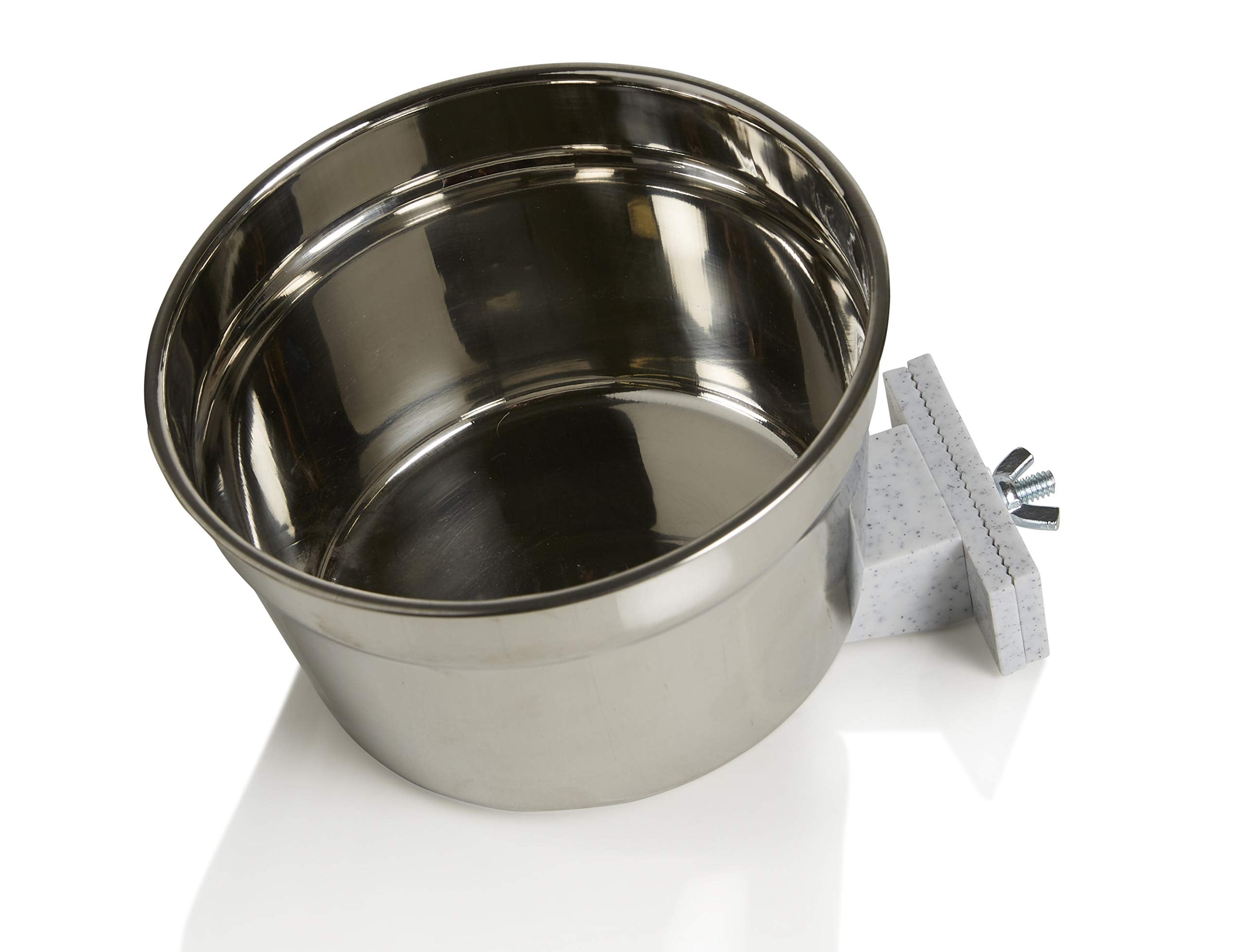 Lixit Stainless Steel Crock, Jumbo, stainless-steel, 40 Ounce (0741)