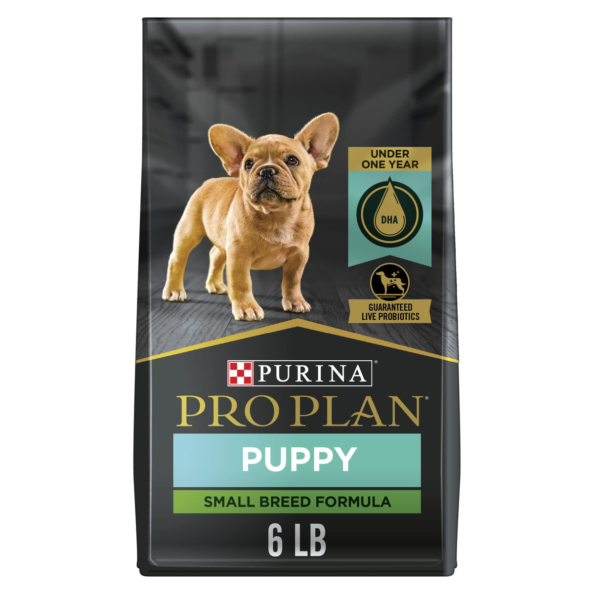 Purina Pro Plan High Protein Small Breed Puppy Food Dha Chicken & Rice Formula - 6 Lb. Bag