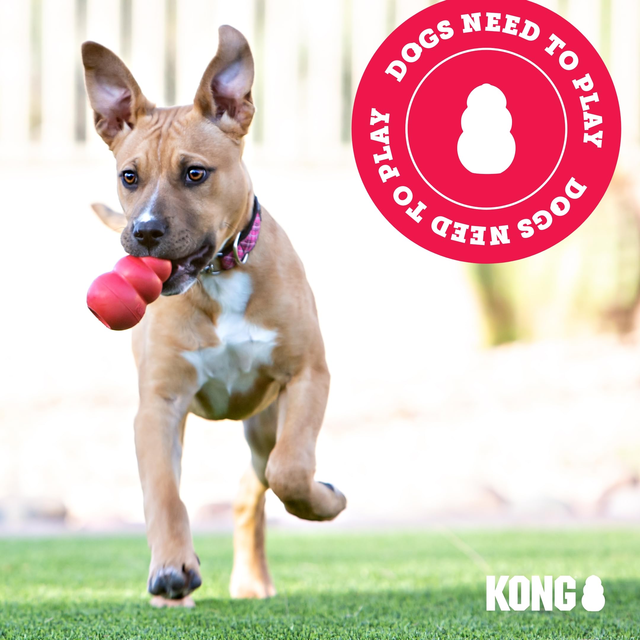 Kong Wubba - Dog Toy For Tug Of War & Fetch - Dog Supplies For Puppy & Dog Playtime - Outdoor & Indoor Dog Toy - For Xl Dogs