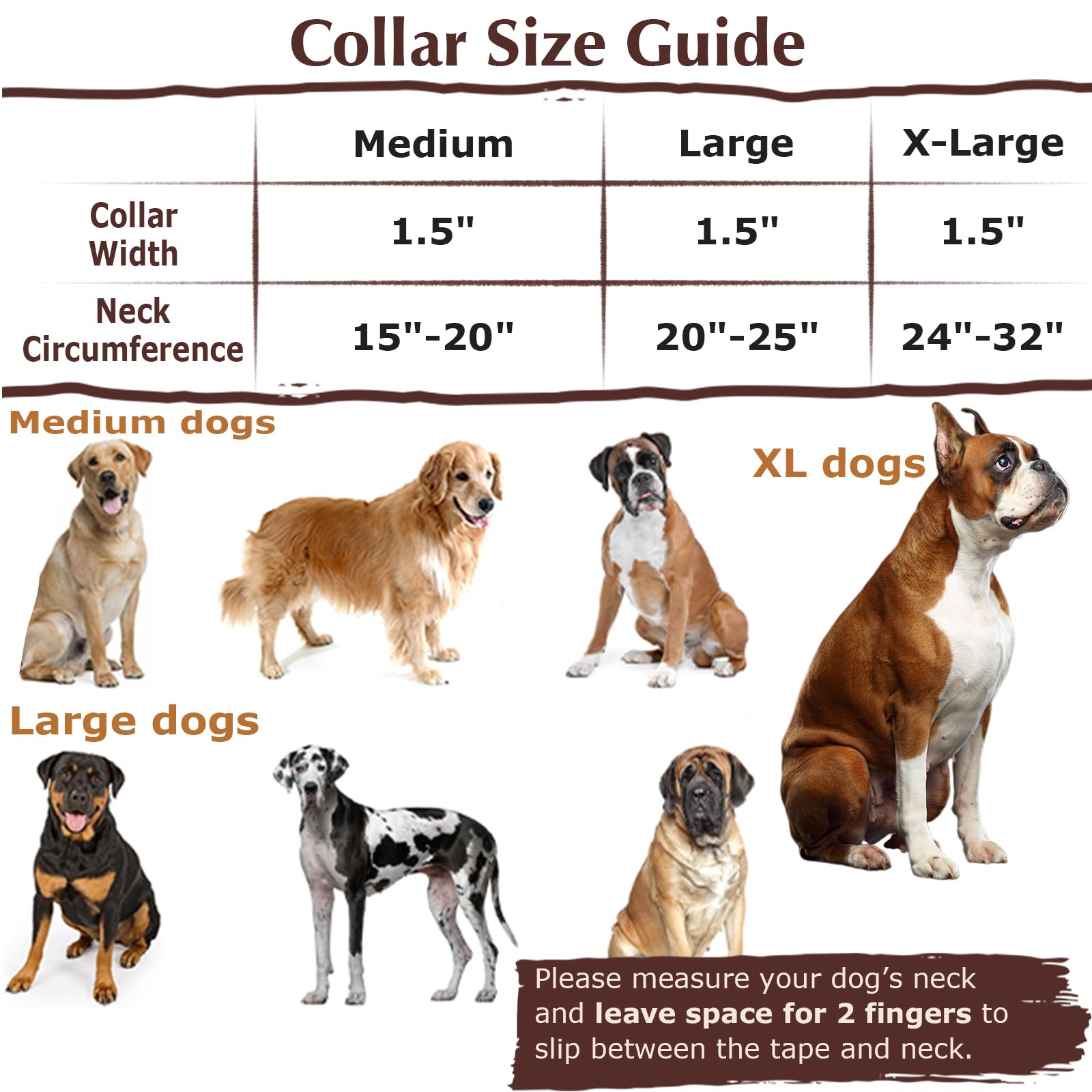 1.5 Inches Martingale Collar For Xl Dogs,Wide Adjustable Heavy Duty Training Collars With Leopard Pattern,No Slip Dog Collar Per