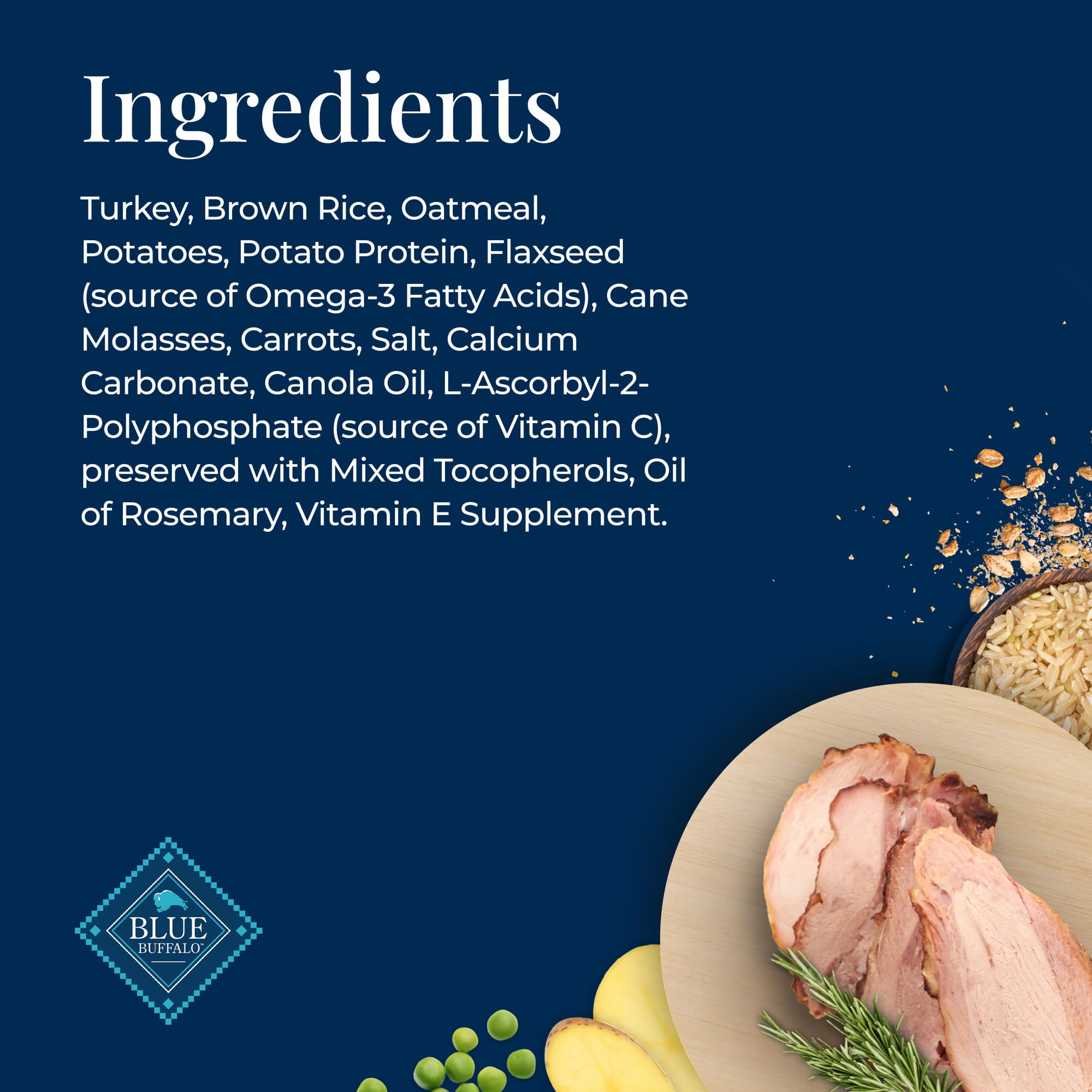 Basics Biscuits, Turkey and Potato, 6 Ounces, 3 Pack