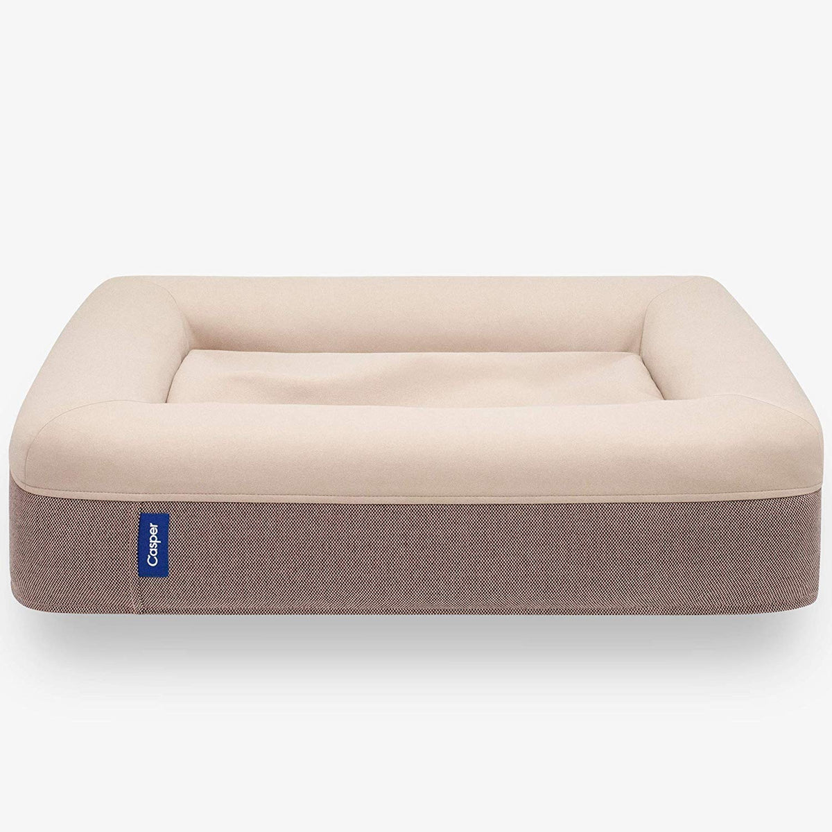 Casper Dog Bed, Plush Memory Foam, Small, Sand