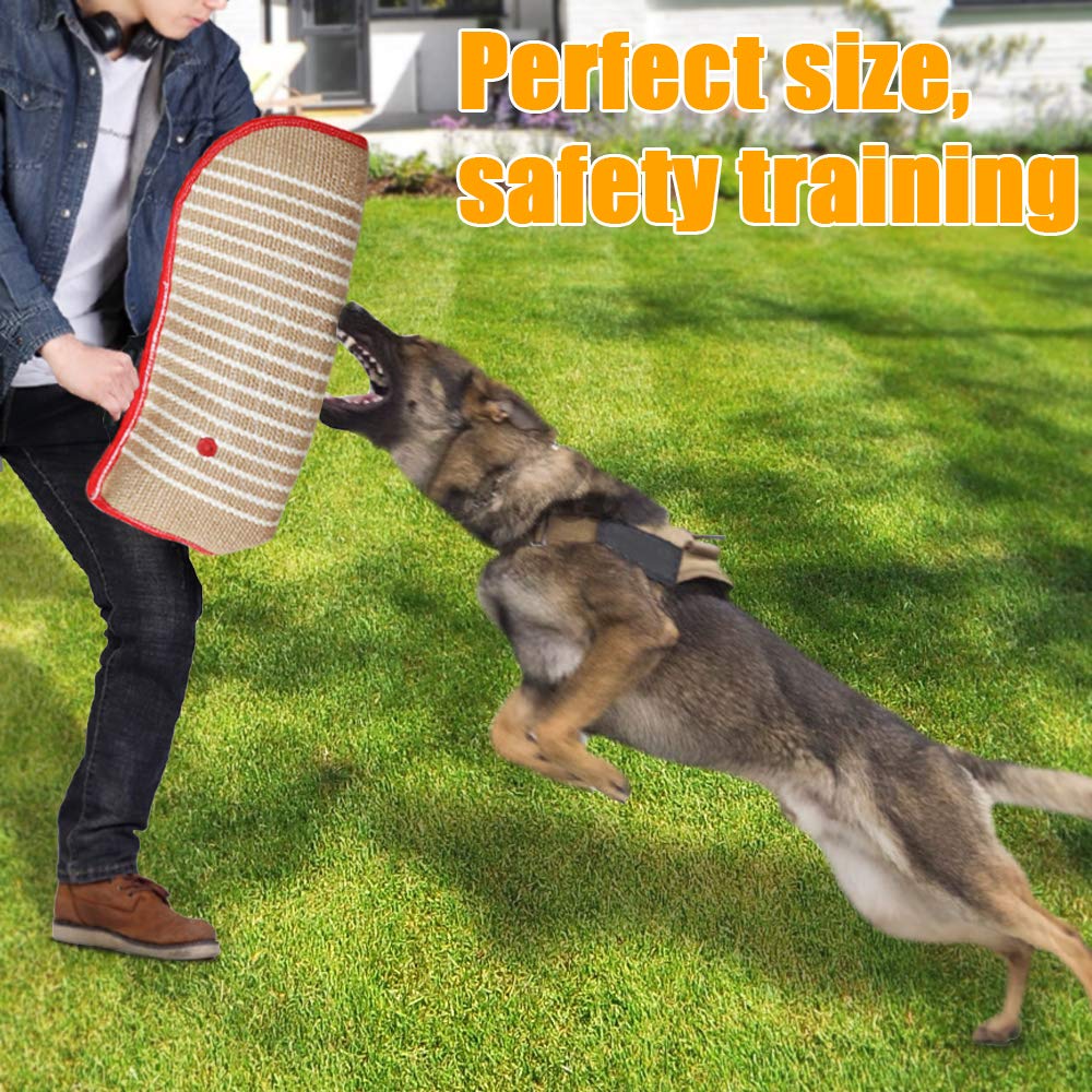 DGSL Dog Training Set - Dog Bite Sleeve, Pillow Tug Toy, Stick - Professional Training Equipment for Biting, Interactive, Fetch,
