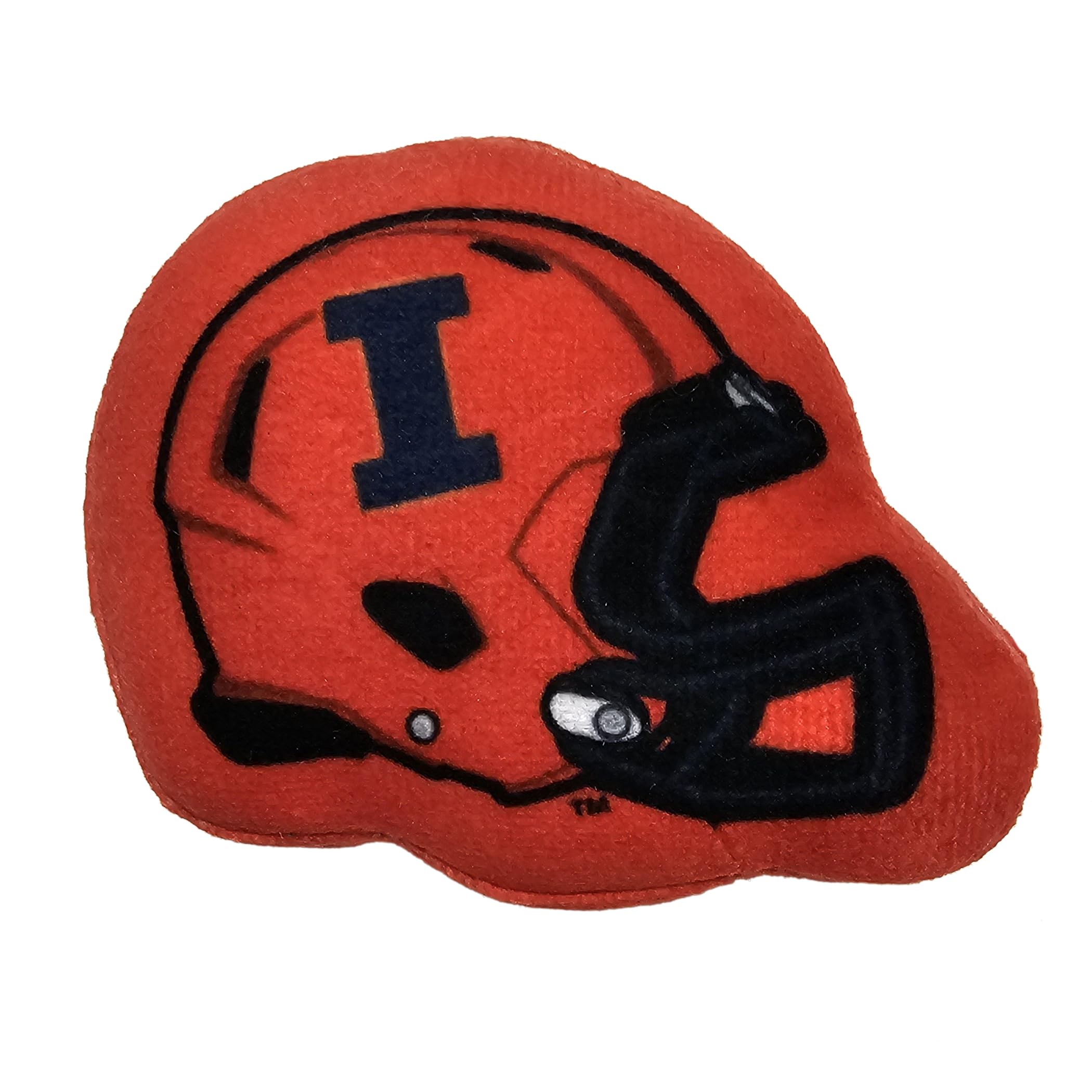 Pets First Best Plush Cat Toy Ncaa Illinois Fighting Illini Complete Set Of 3 Piece Cat Toys Filled With Fresh Catnip. Includes: