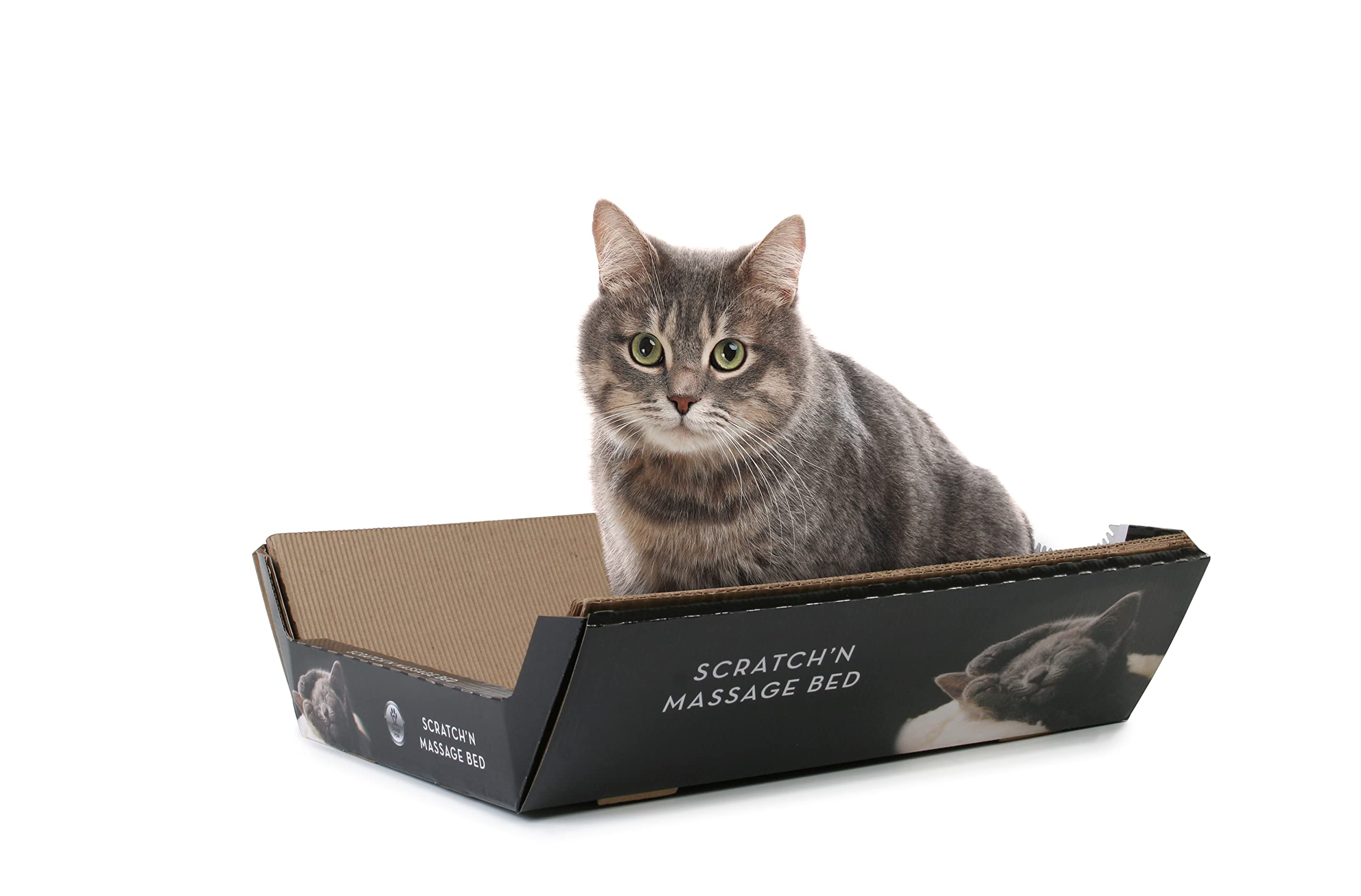 Omega Paw Ripple Board Scratch'N Massage Bed