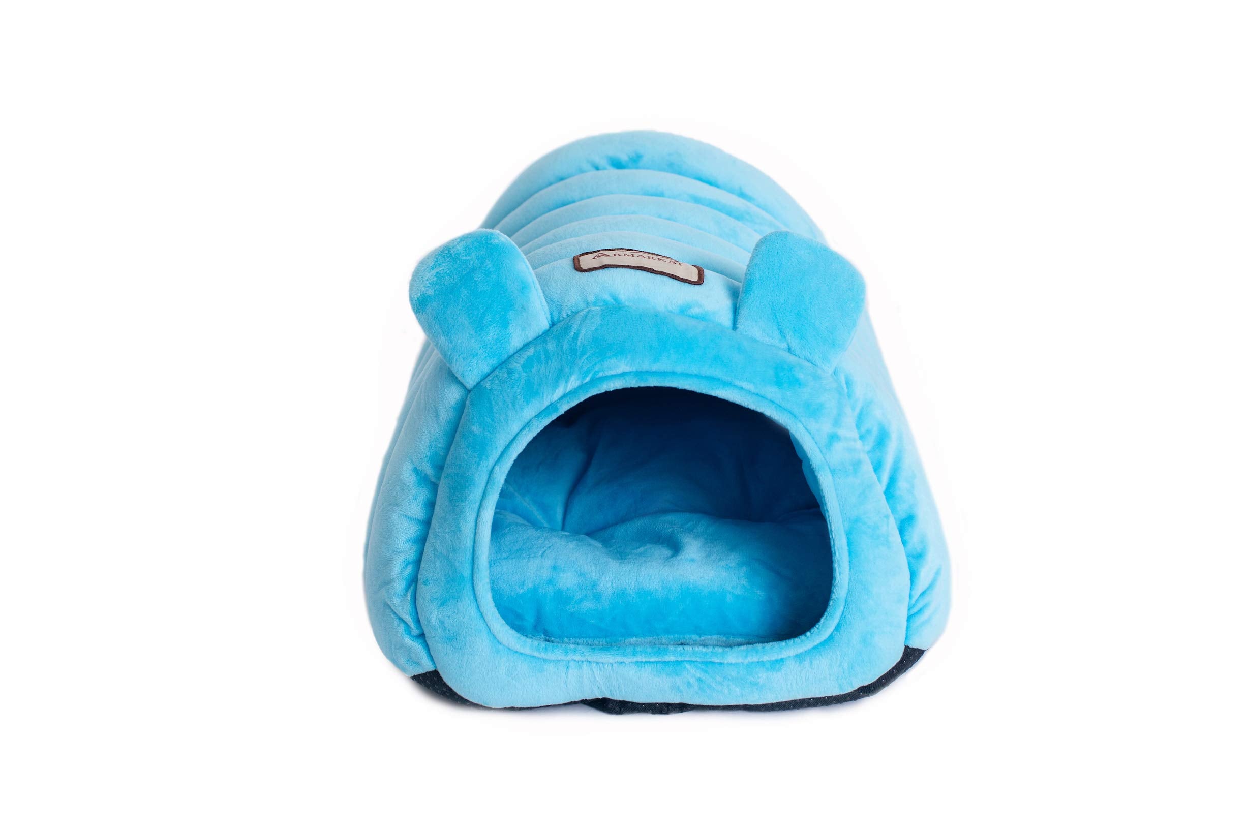 Armarkat Cat Bed Model C90CTL Tube Shape, Sky Blue