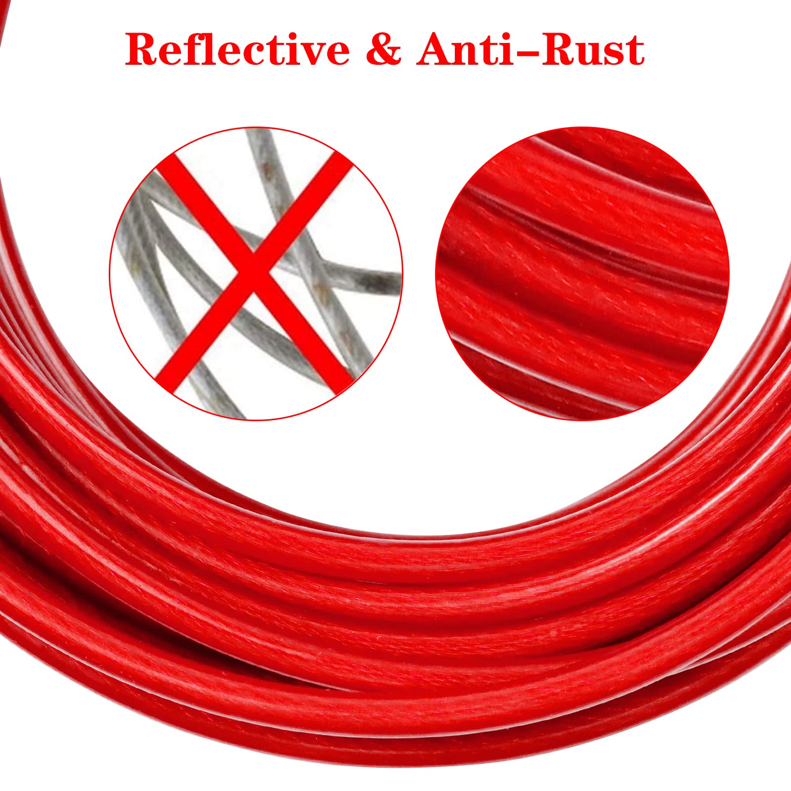 Dog Tie Out Cable Chew Proof 30Ft, Dog Lead Heavy Duty, Dog Leads For Yard 30Ft & Dog Runner Cable, Solid Large Dogs Tie Out Cable With Spring For Training Outside Yard & Camping