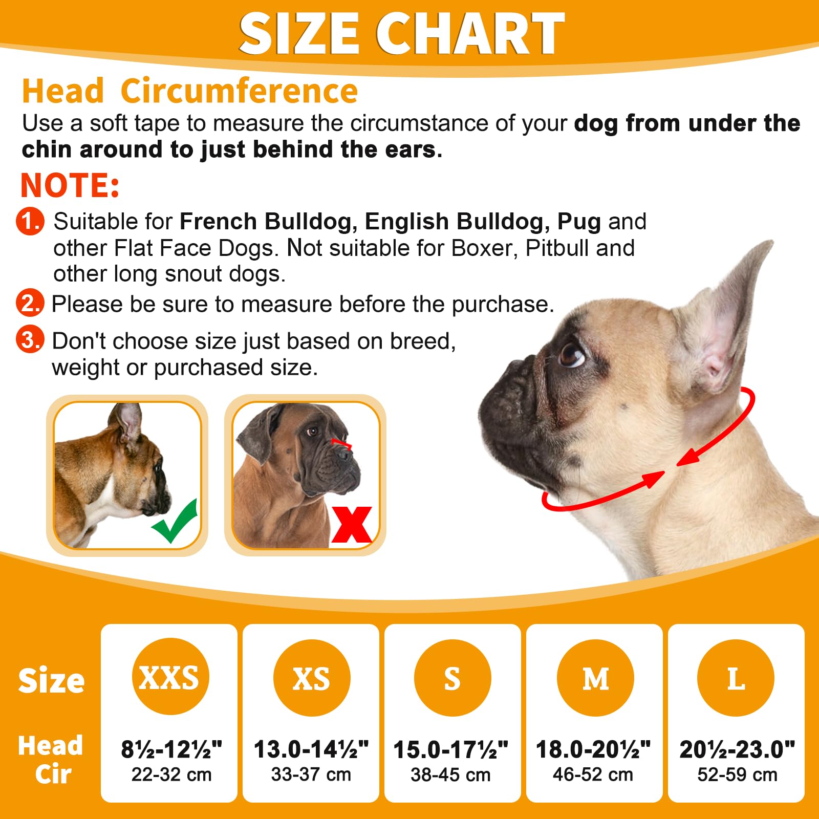 Barkless French Bulldog Muzzle, Short Snout Mesh Dog Muzzle With Tongue Out Design For Flat Face Dog Shih Tzu English Bulldog,Pr