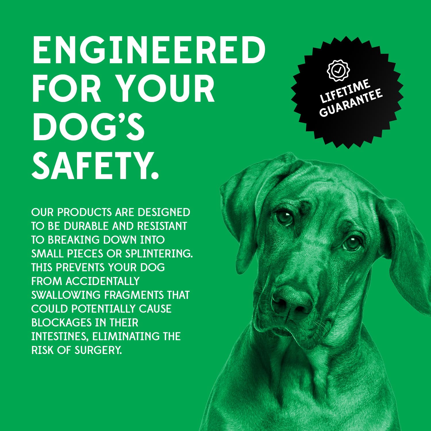 Goughnuts Large Water Stick - Floating Dog Toys For Water Fetch, Interactive Heavy Duty Dog Pool Toy For Aggressive Chewers, Big